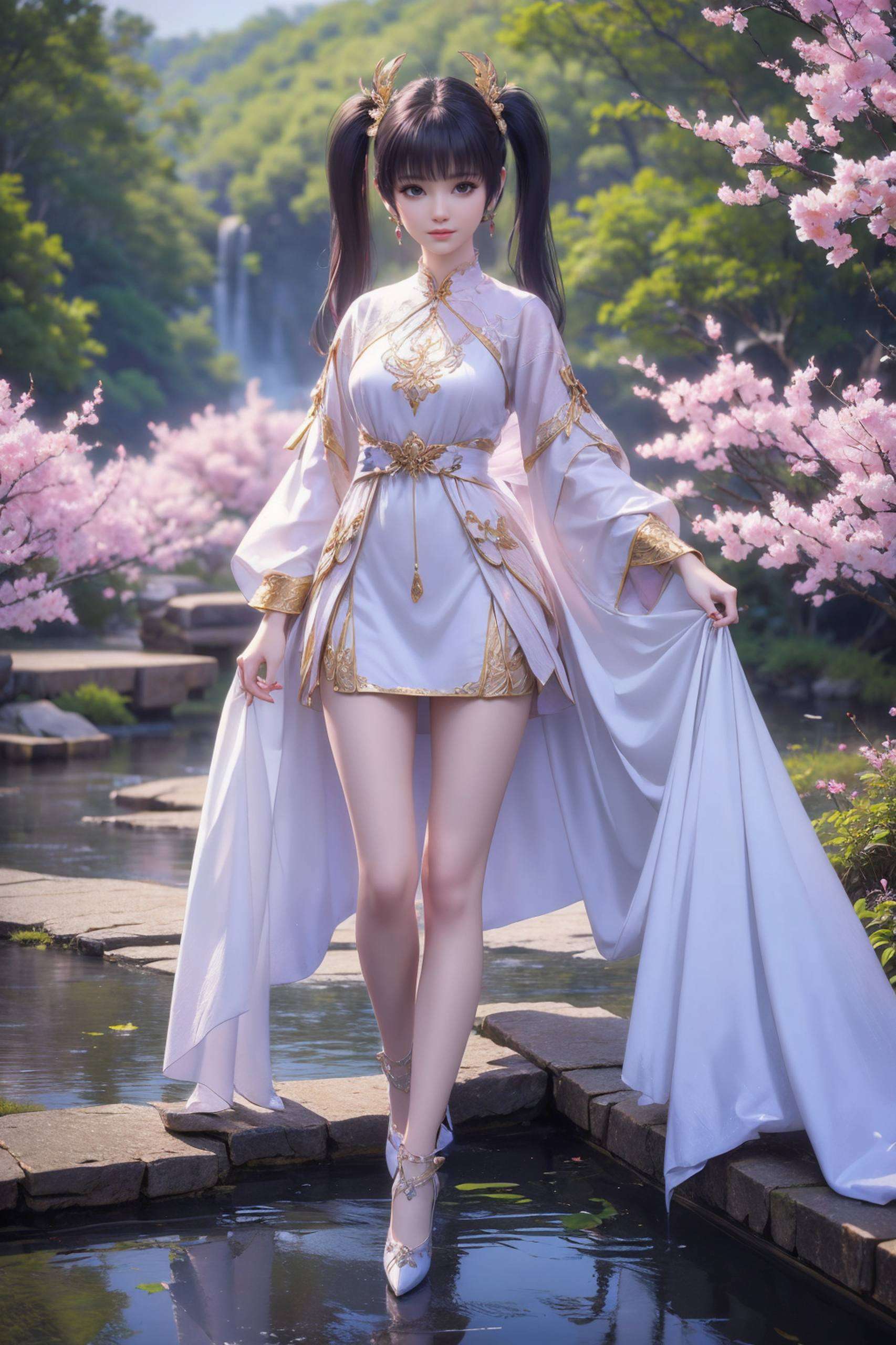 是不是很让人心动呢？😍 快来收下这份太虚古龙气息满满的国漫女神壁纸她可是国漫界的一位大美女呢！✨ 斗破苍穹里的这位小调皮