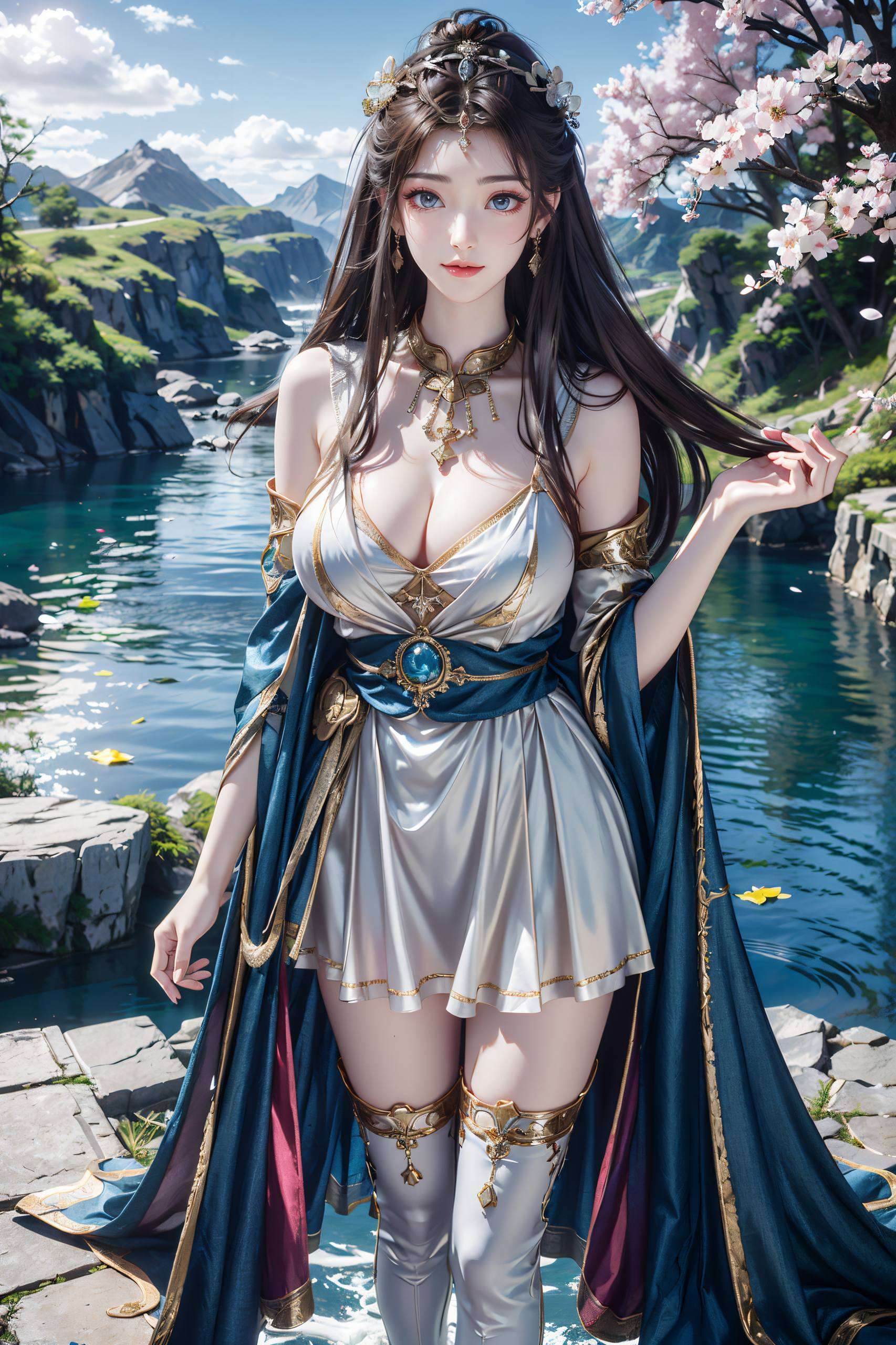 而是AI绘画的元瑶壁纸绝对让你的电脑桌面瞬间提升好几个颜值档次！🌟【元瑶壁纸】出自热门国漫凡人修仙传