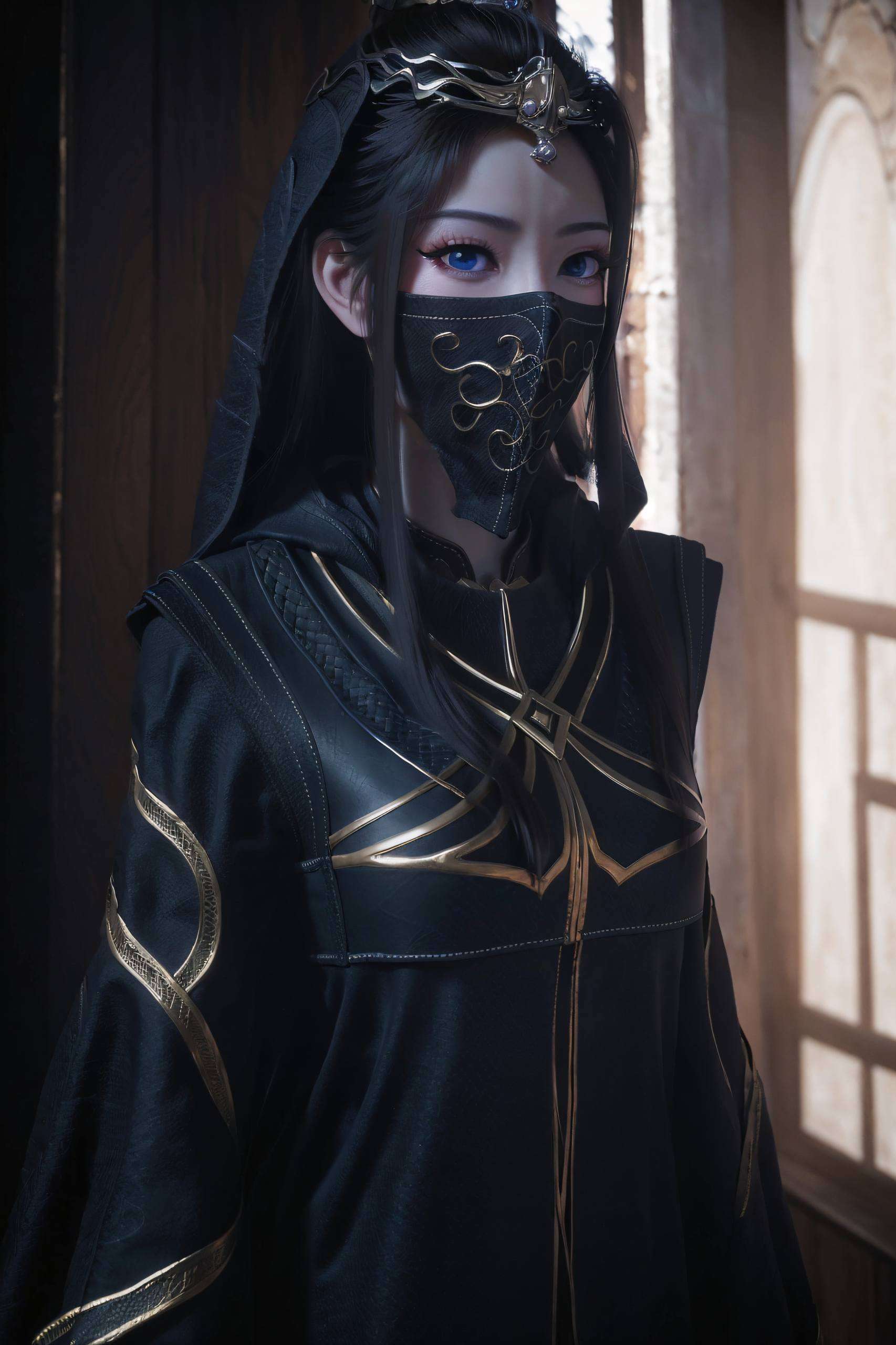 感受着国漫女神的别样风采还是灵动飘逸