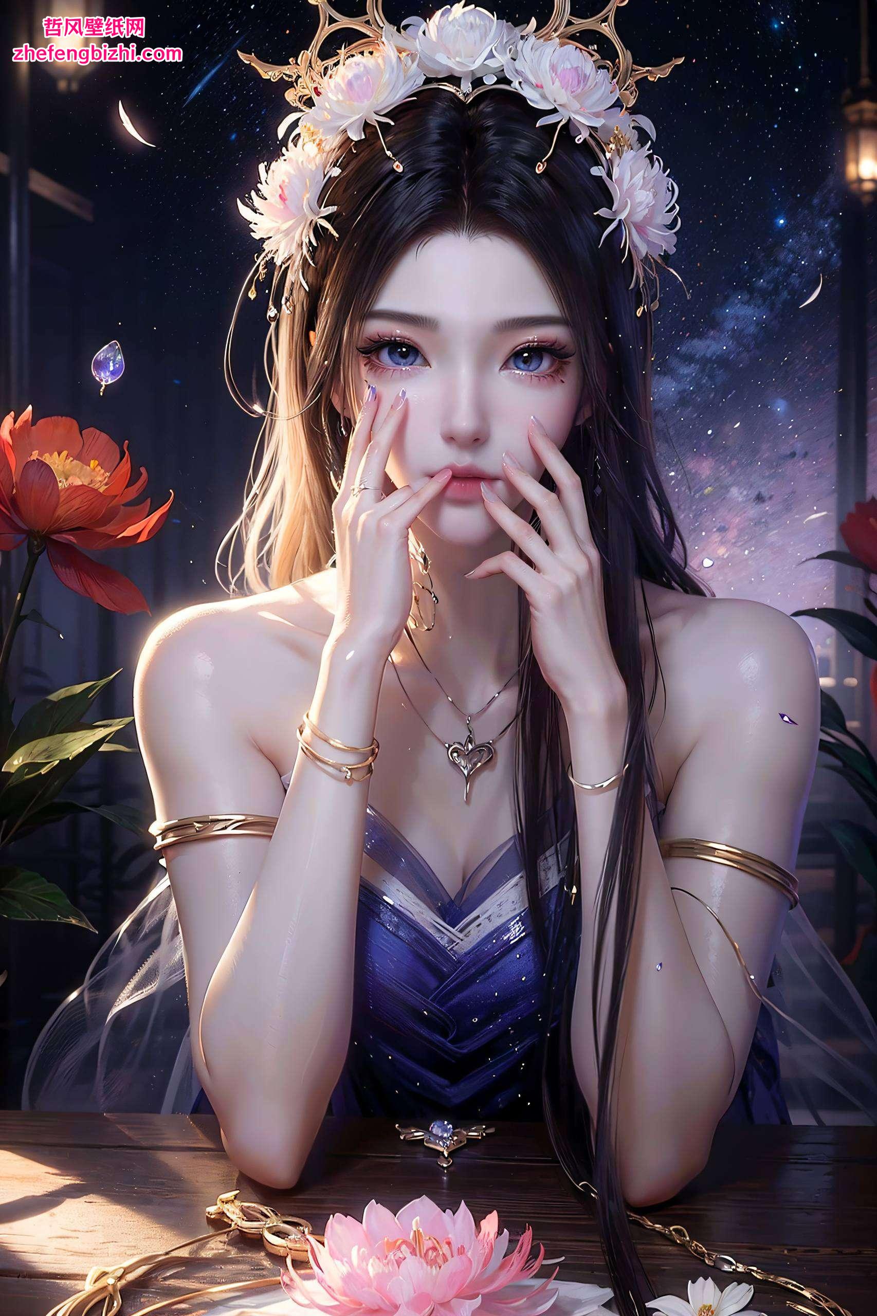 将国漫之美展现得淋漓尽致这款完美世界紫灵桌面壁纸动态