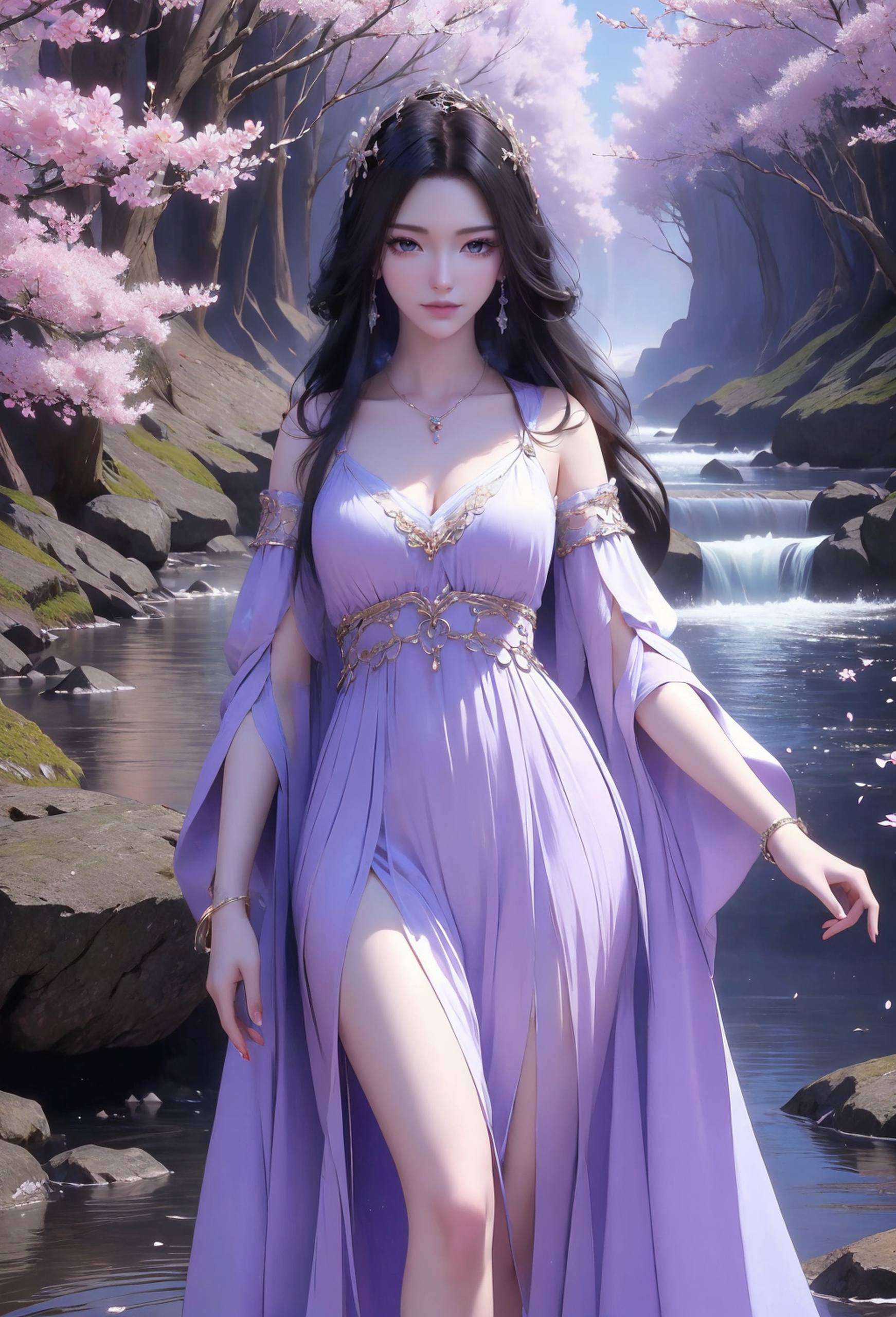 简直美得让人心动！想不想把这位国漫美女带回家？快来收藏这款神图壁纸吧小可爱们
