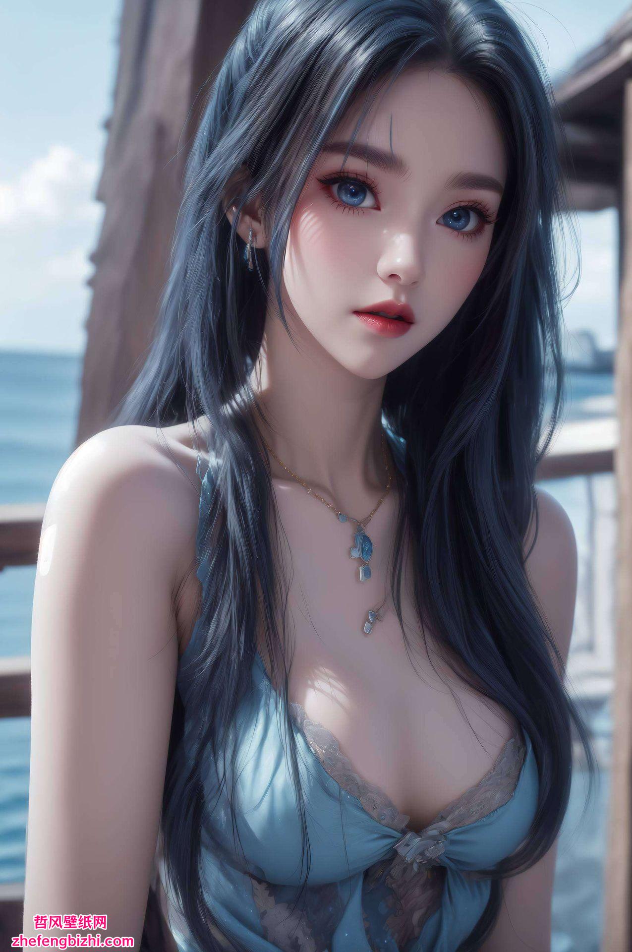 为你带来国漫女神的独特魅力！抽象的艺术风格让每一次桌面刷新都如同步入幻想的国度