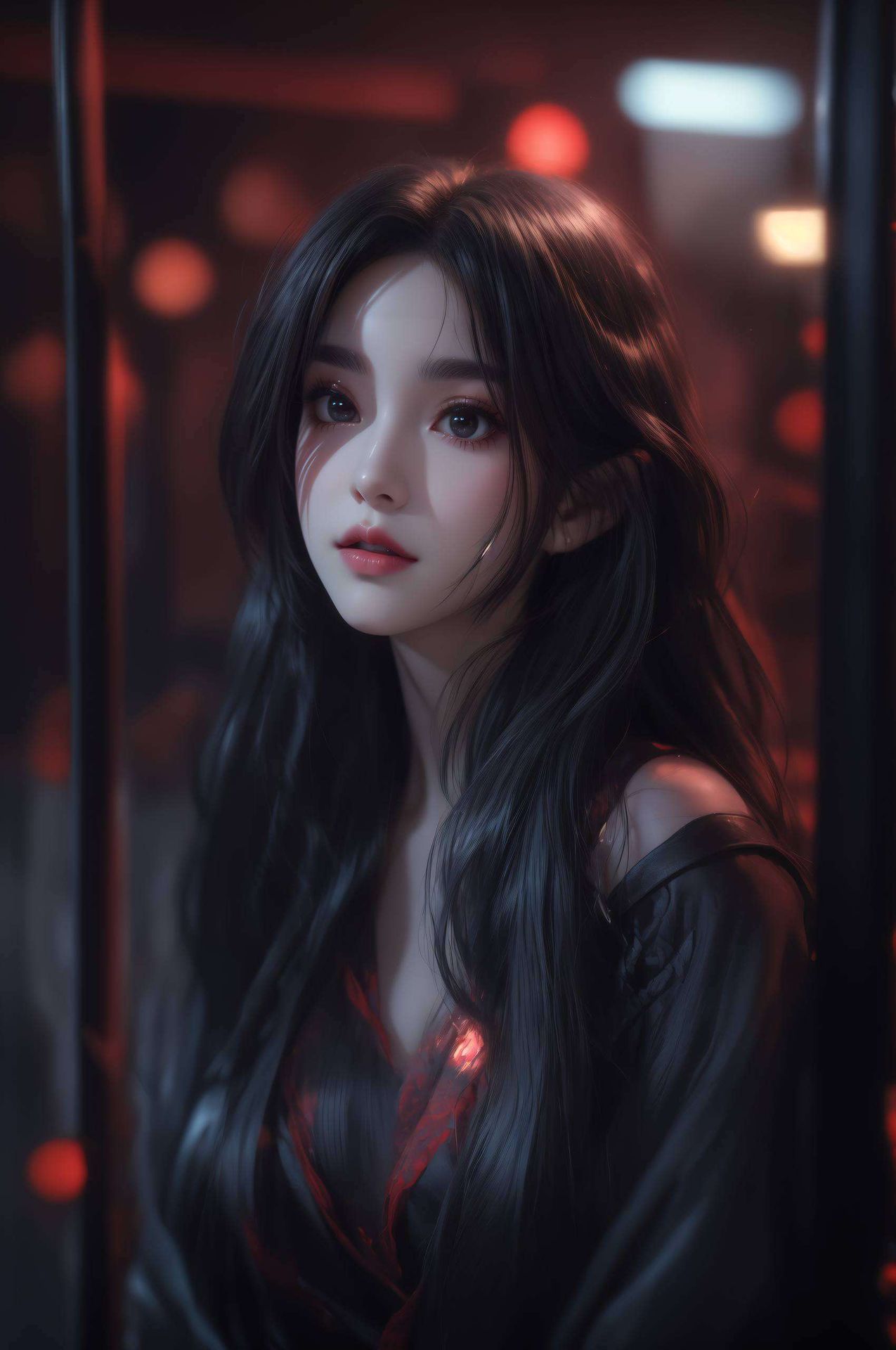 将巴巴塔望月的美丽与静谧完美融合她的每一次凝眸