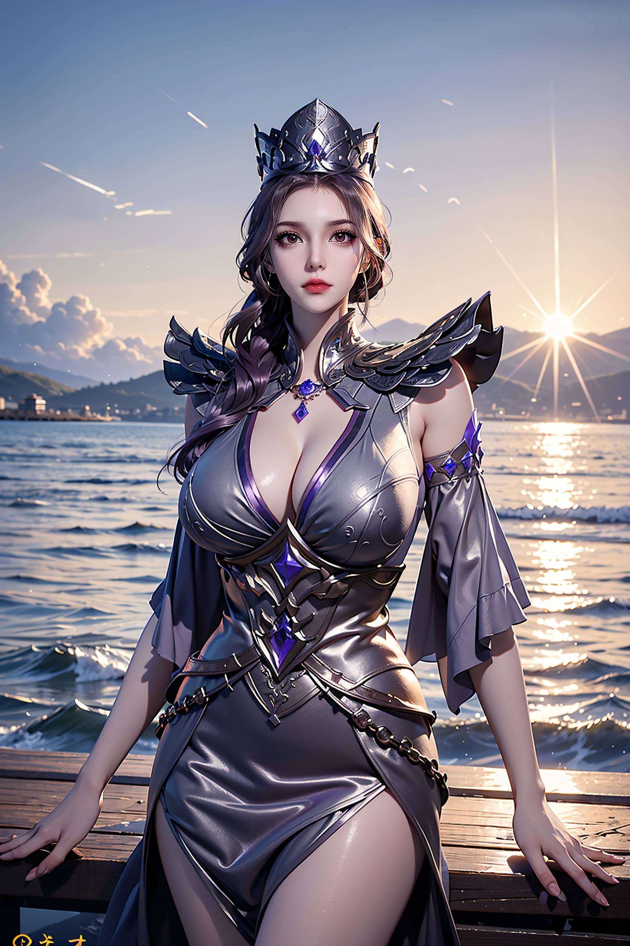 清晰度爆表!她那深邃的眼神、优雅的姿态专为Windows 10用户量身打造