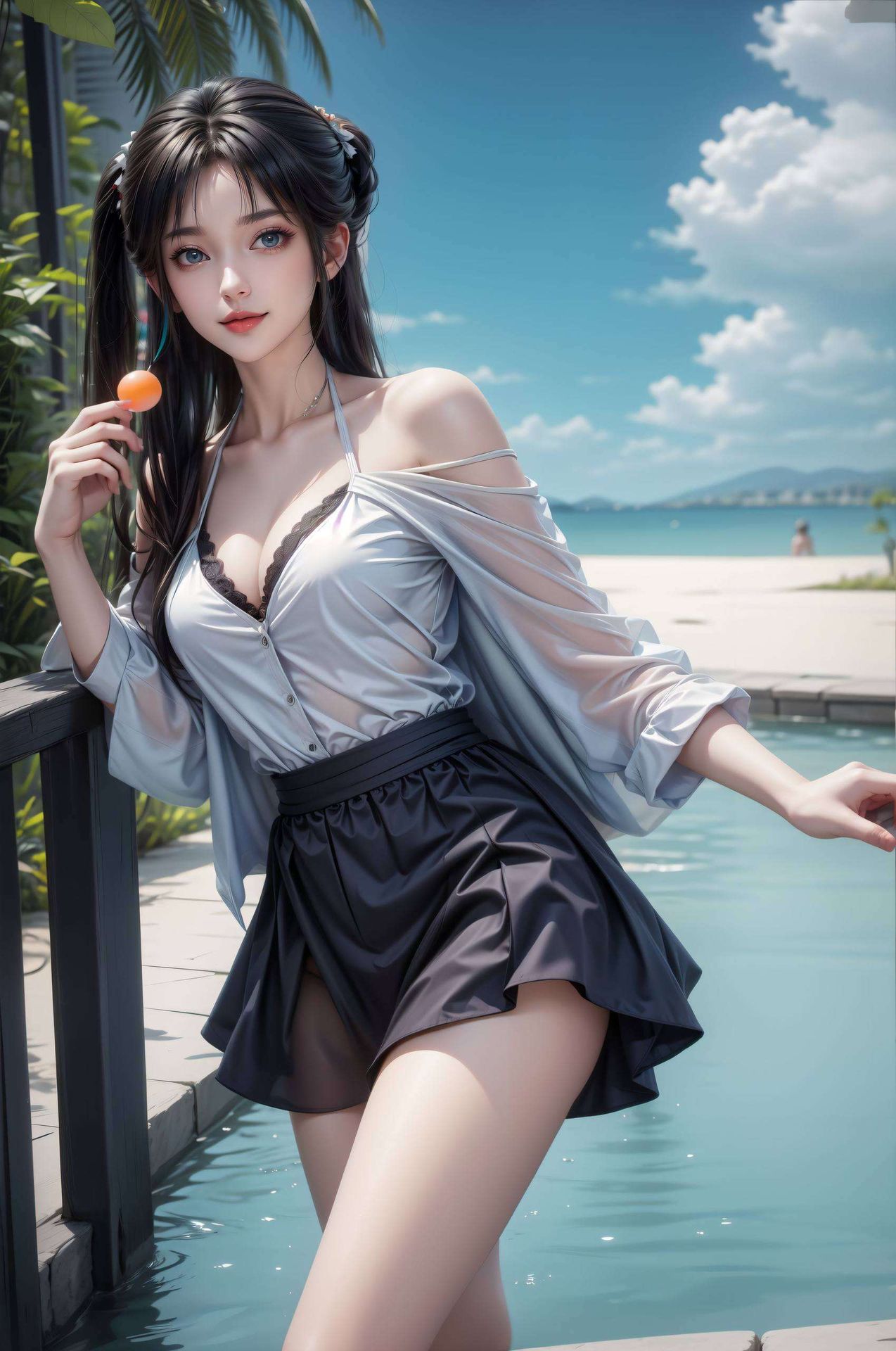 让她的倩影伴你度过每一个静谧时光想要电脑壁纸上的碧瑶翩翩起舞?轻松设置