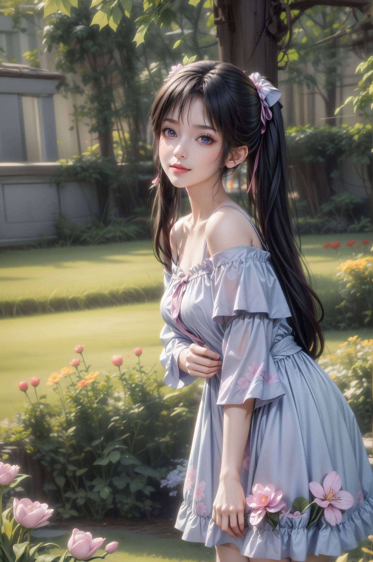 为你的电脑桌面注入无限活力这款超还原的碧瑶背景壁纸