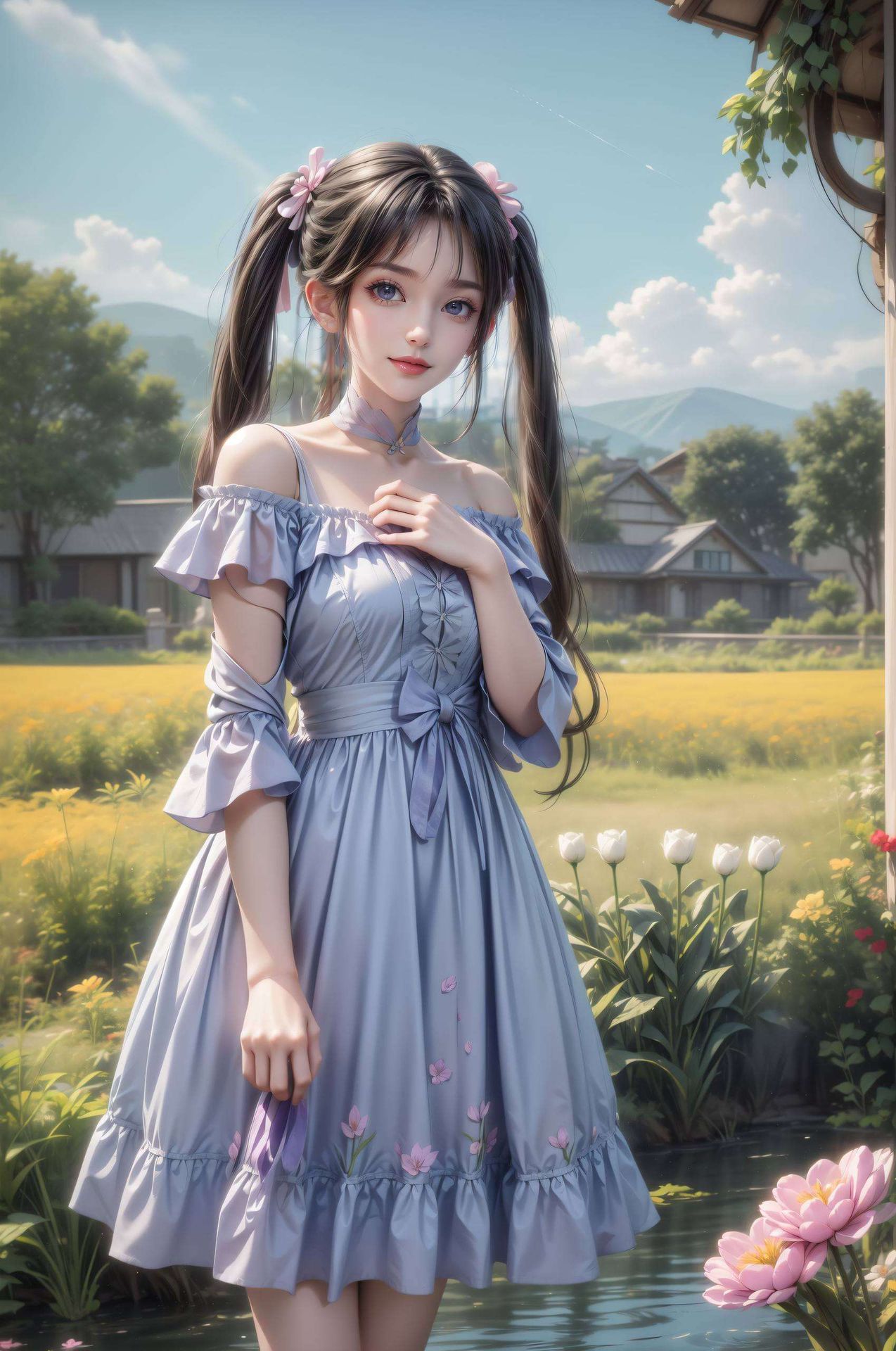 这款完美像素2k高清壁纸碧瑶壁纸男生美甲高级