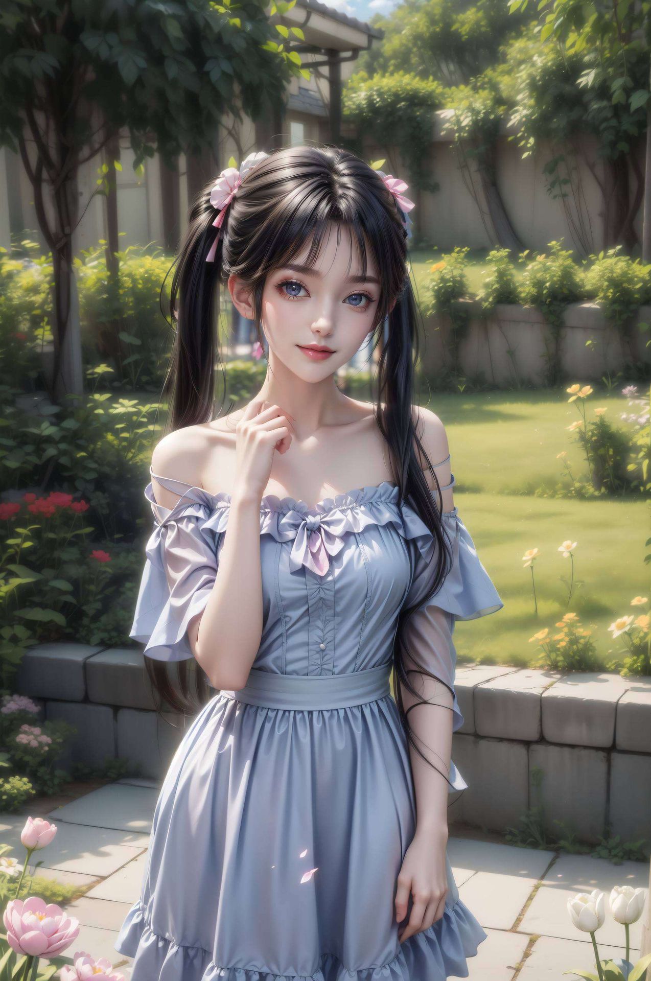 在这张抽象线条的安卓AI美女壁纸中我们巧妙融入了碧瑶之死的动漫元素