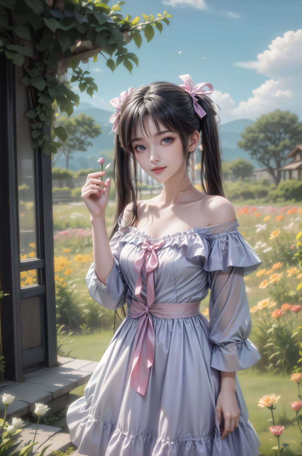 她静静绽放让人一见倾心