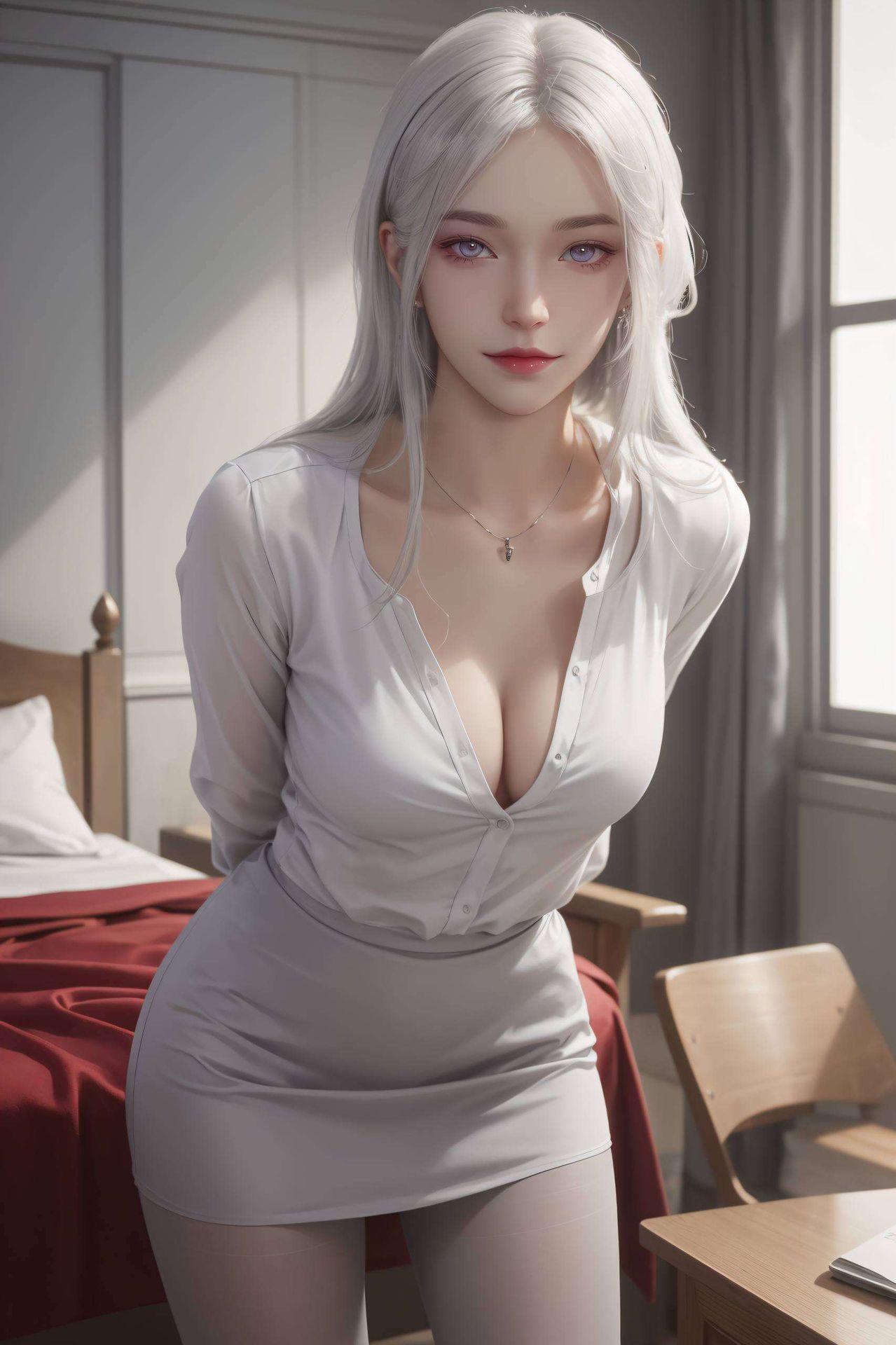 沉浸在波塞西唯美的世界里这款高清动画壁纸以2K柔和画质