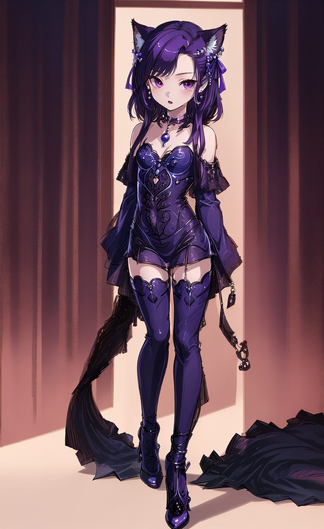 国漫女神壁纸带你领略4K超清画质下的妖娆魅力！这款安卓专属的潮女妖超清4K手机壁纸