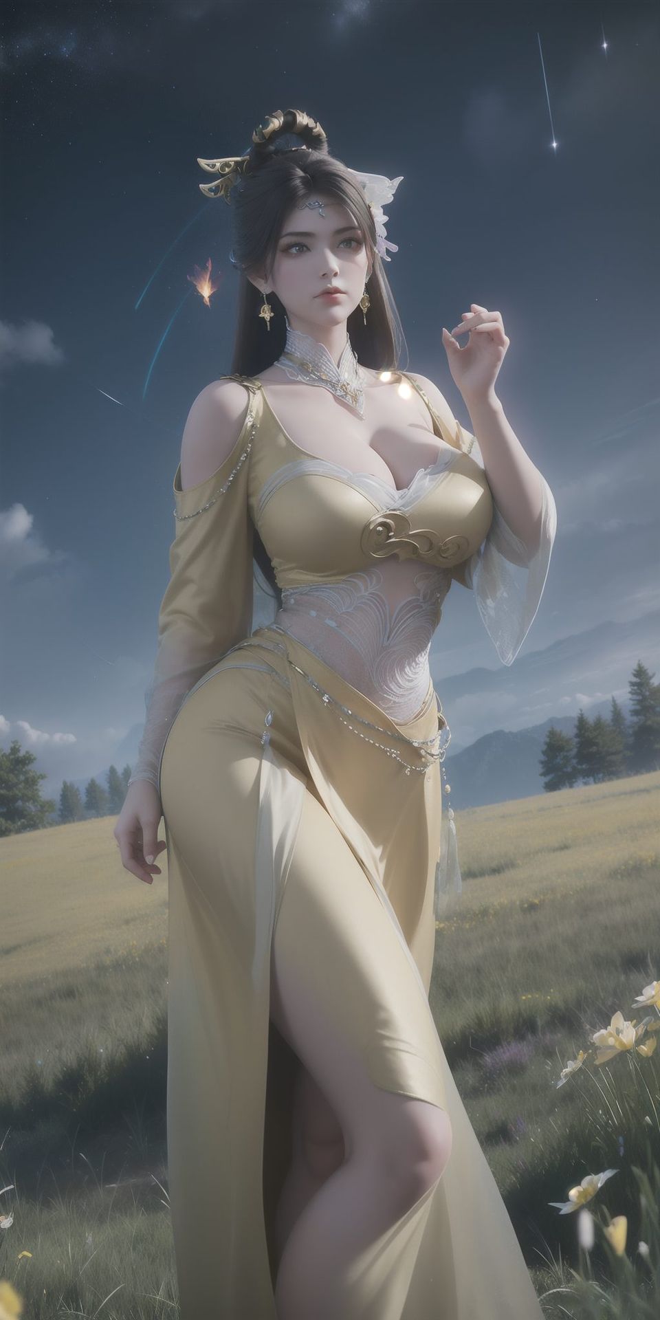 不论是古典雅韵还是现代潮流这款国漫美女AI壁纸