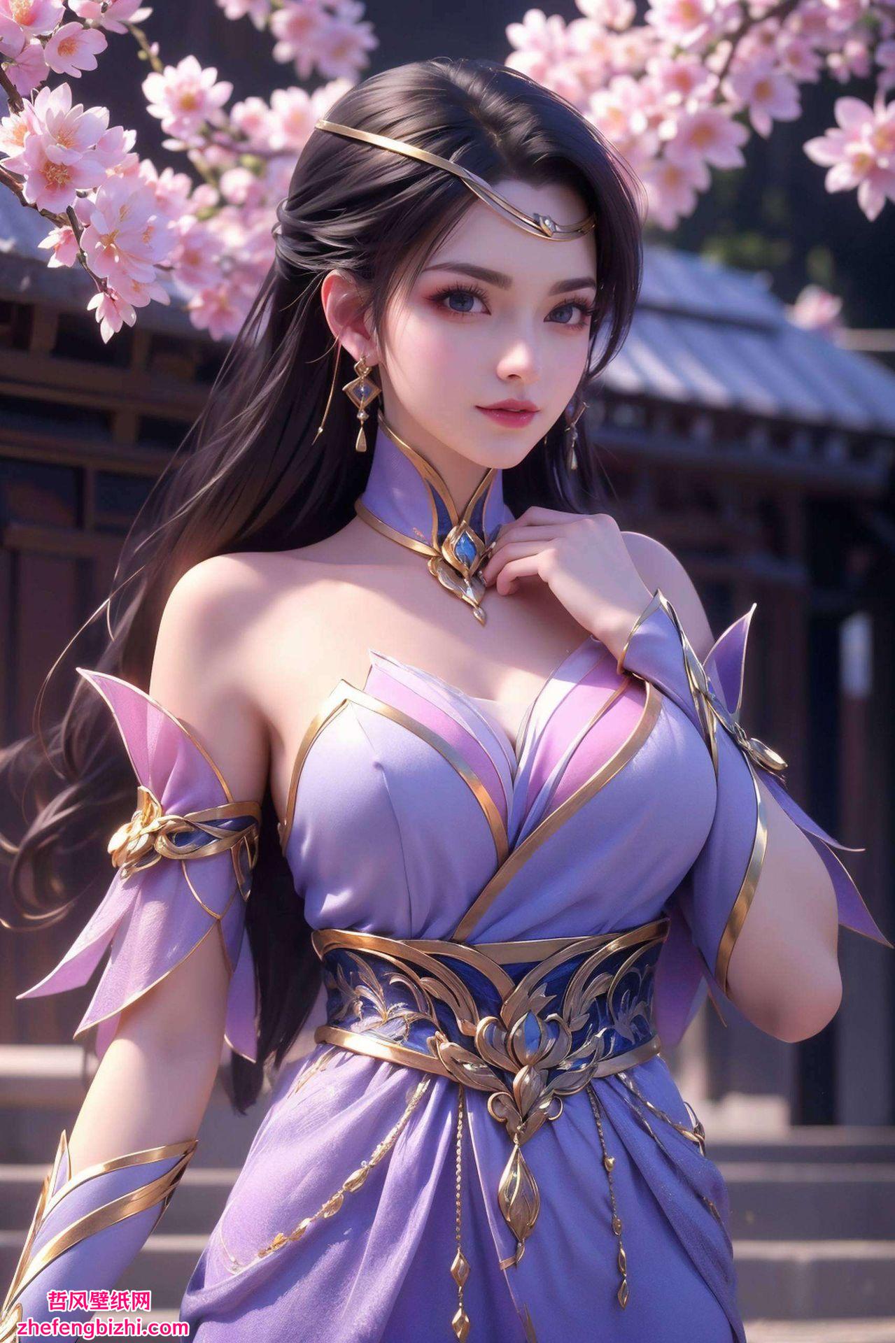 这款高清壁纸捕捉了她灵动飘逸的身影楚灵玉长大后风采更胜从前