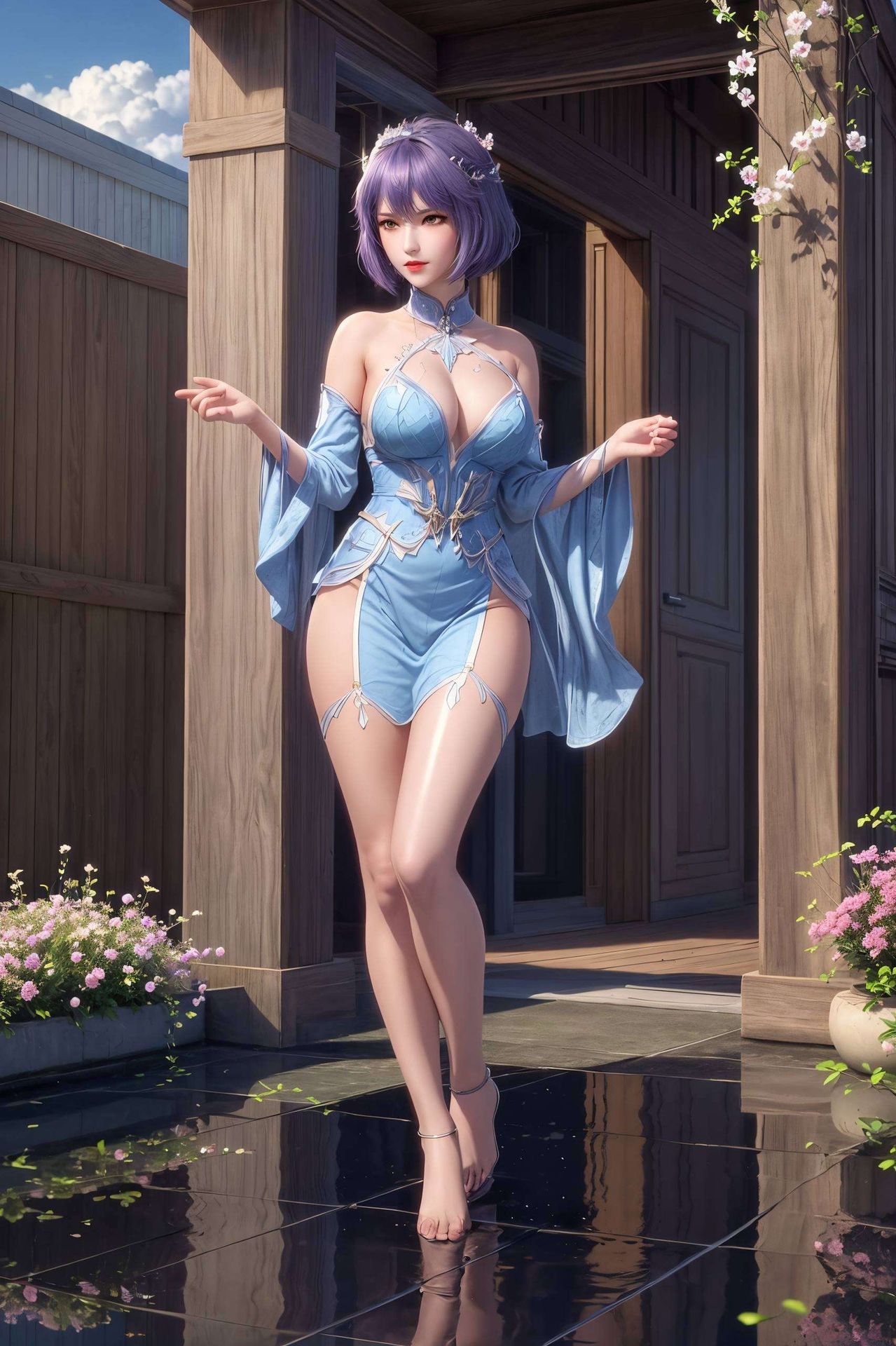 以2K高清极简风格呈现细腻的画面、流畅的线条