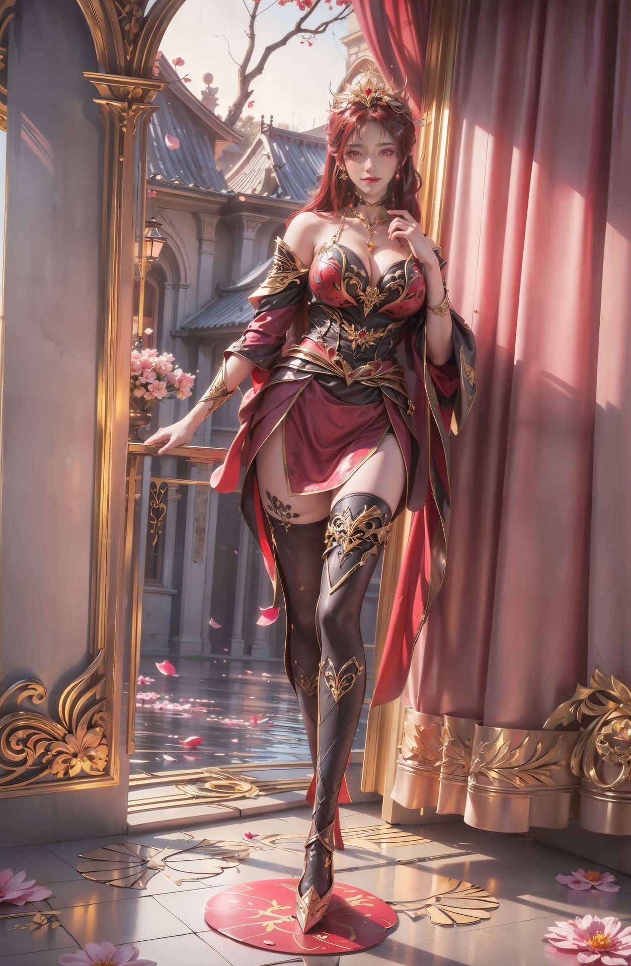 AI素材毒血夫人本体高清壁纸下载让你的手机瞬间变身艺术品