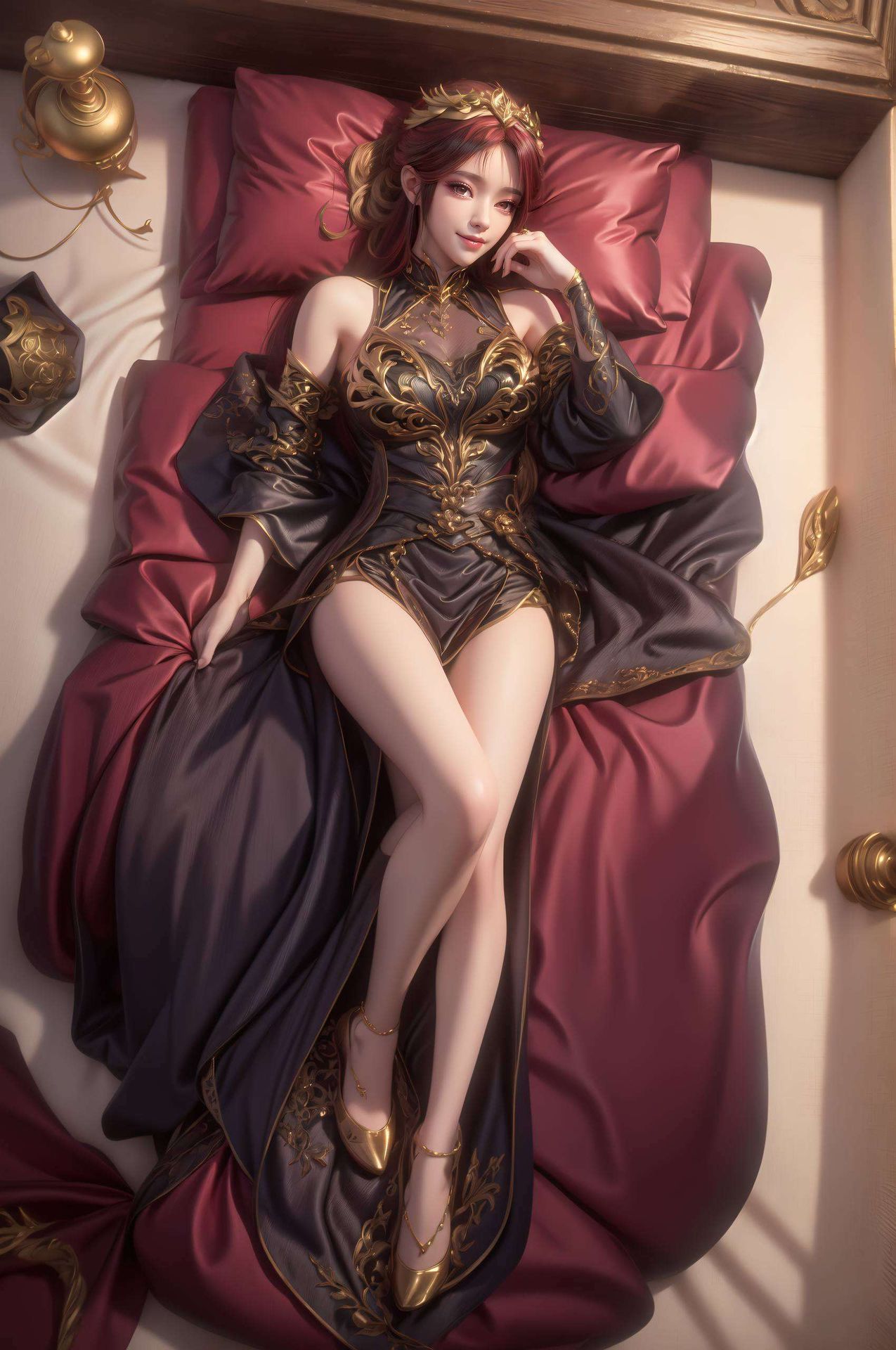 毒血夫人原图壁纸更是那份深邃的眼神