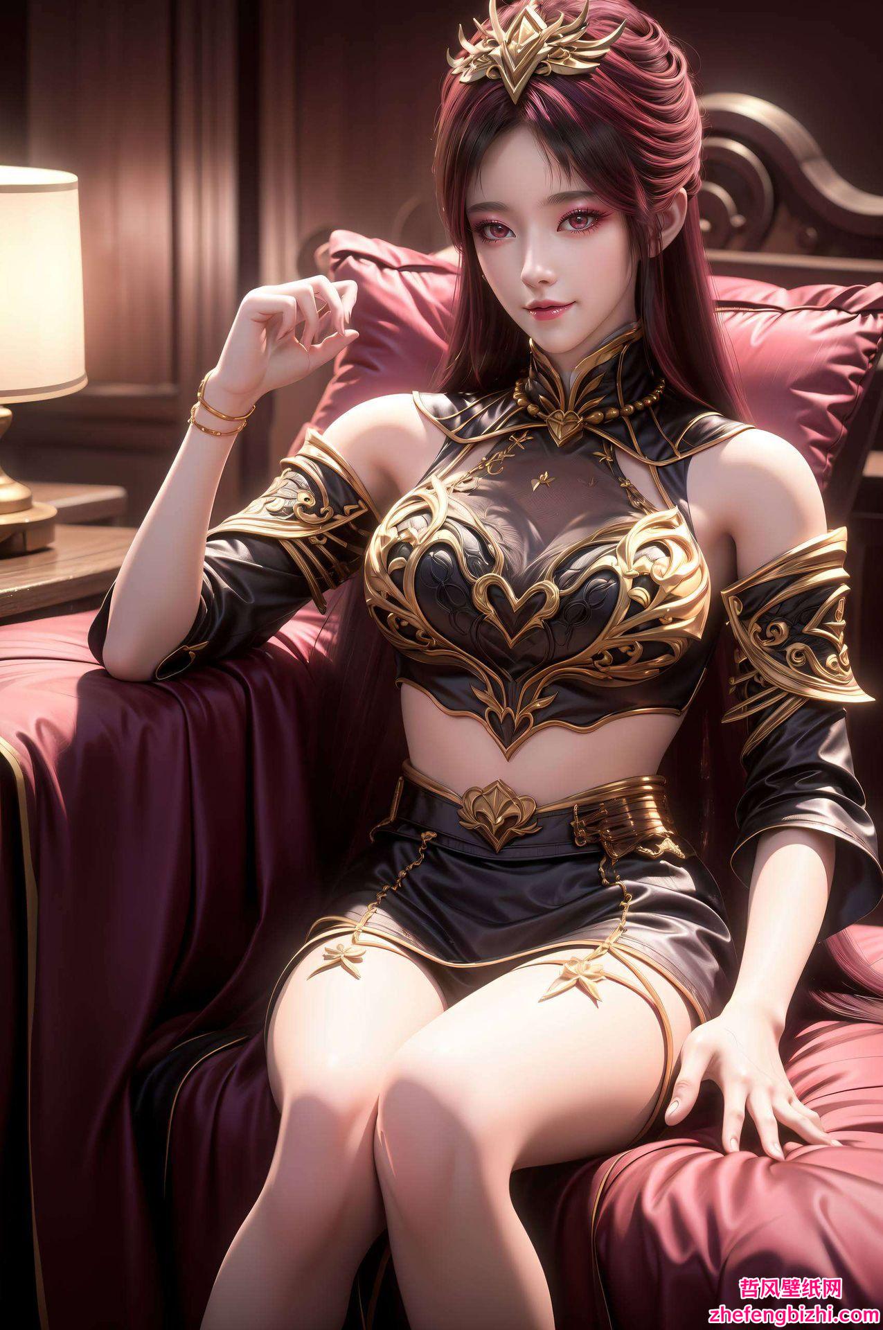 既冷酷又不失柔美她的神秘魅力