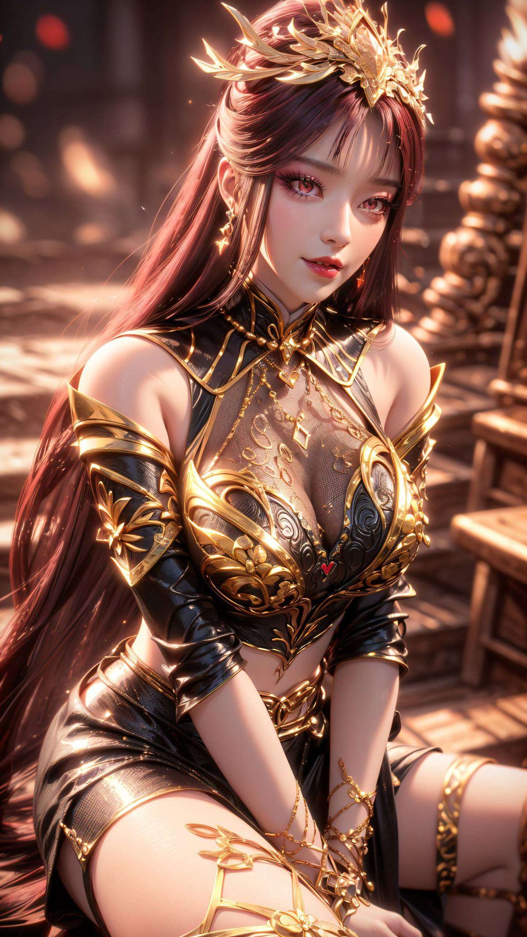 毒血夫人丰富的色彩