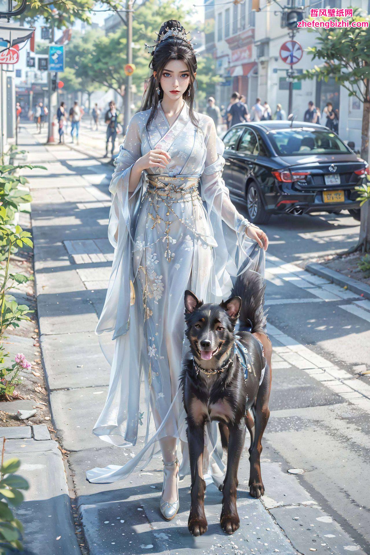 仿佛能感受到她舞动的裙摆和飘逸的长发让方清雪的灵动与美丽