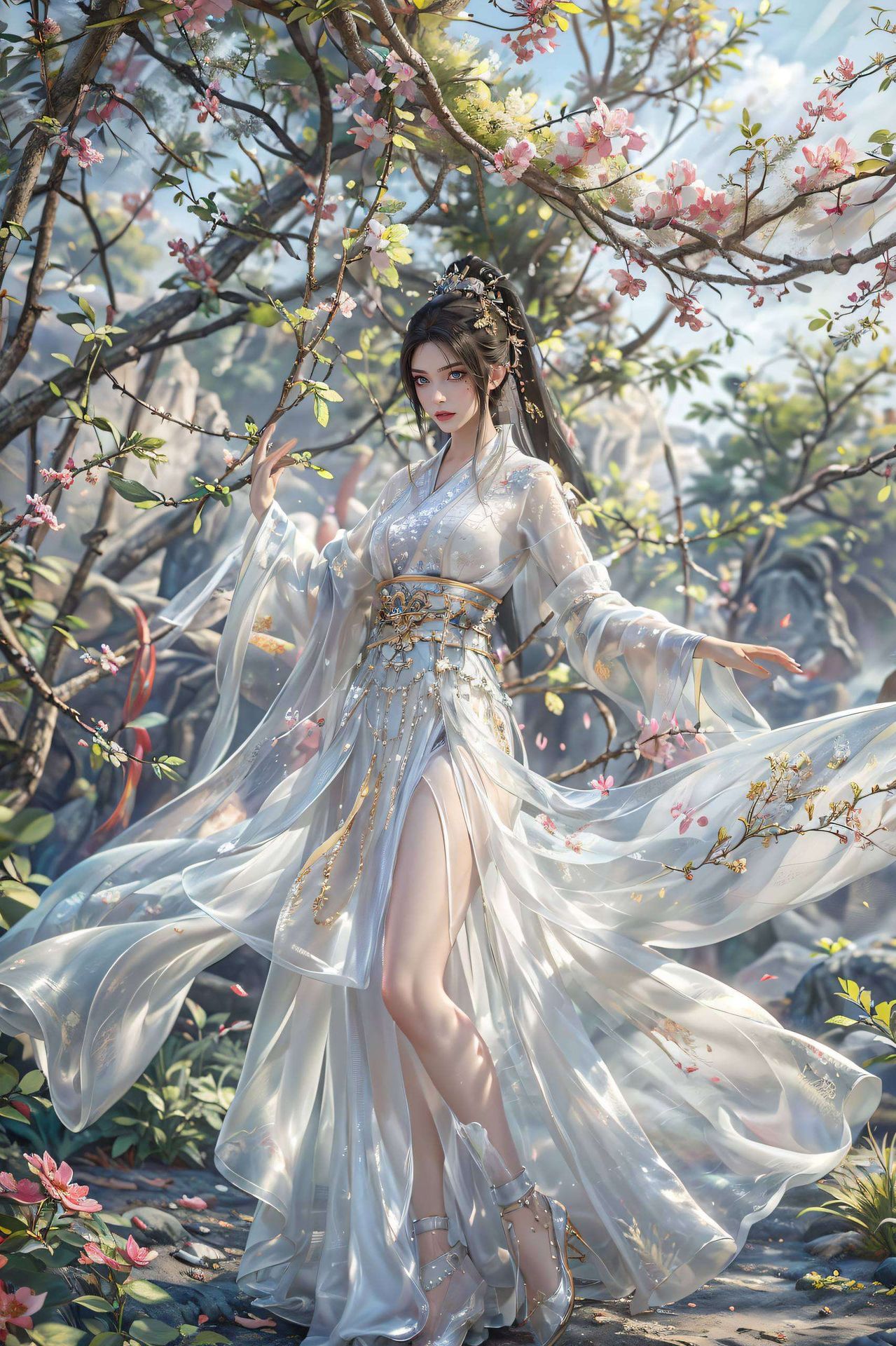 好棒棒的手机国漫美女古风壁纸：探寻古典韵味方清雪高清壁纸