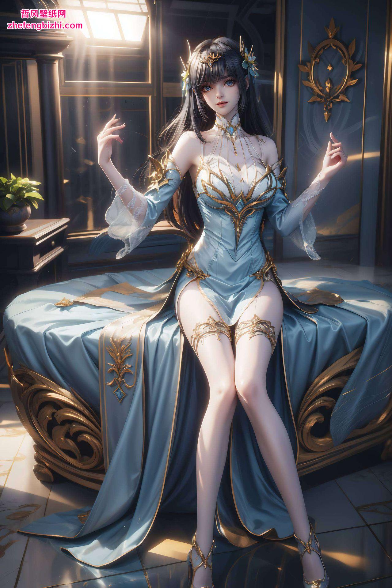 每一帧都如诗如画让你在电脑或手机上也能感受到枫玲儿的灵动与壁纸的震撼