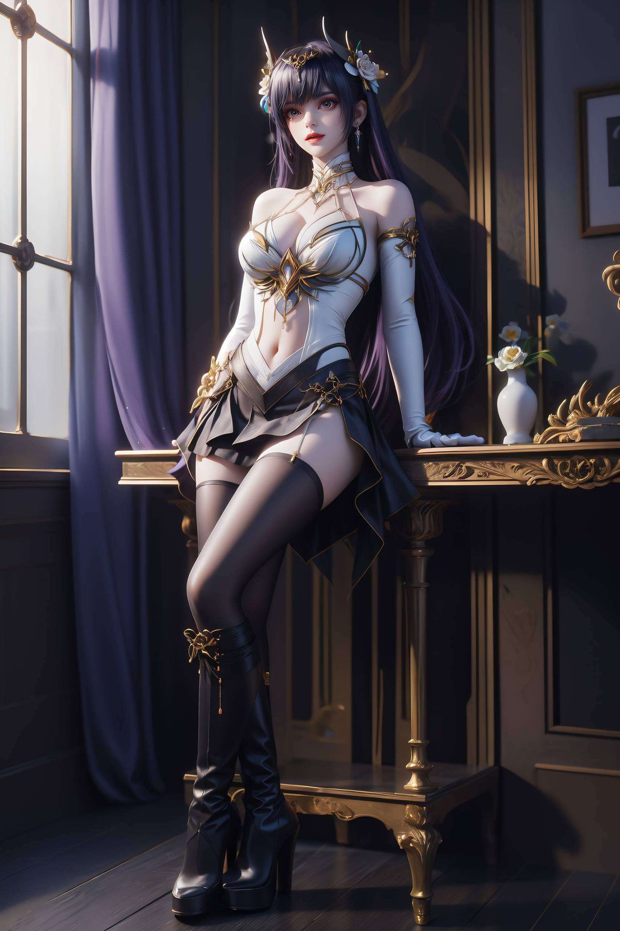 细腻笔触捕捉每一细节如梦如幻