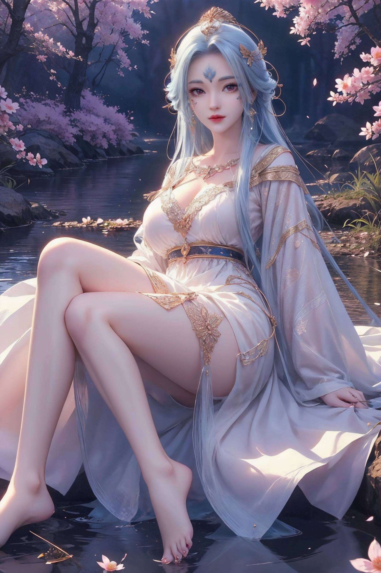 穿梭于未来都市的霓虹森林为你的电脑锁屏注入无限活力