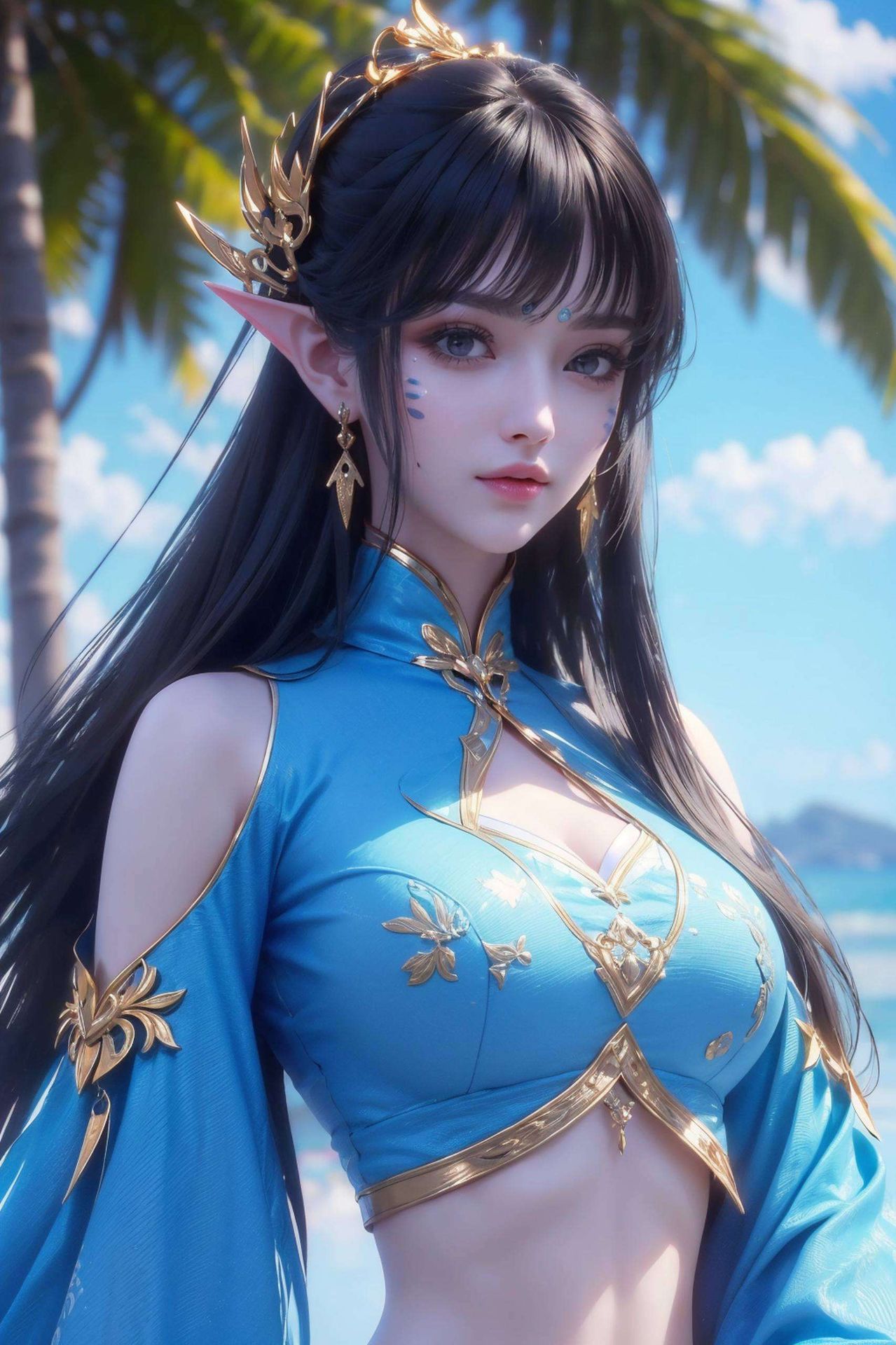 动漫凤清儿高清壁纸横屏：细腻笔触勾勒出动漫女神凤清儿的灵动风采护眼色彩