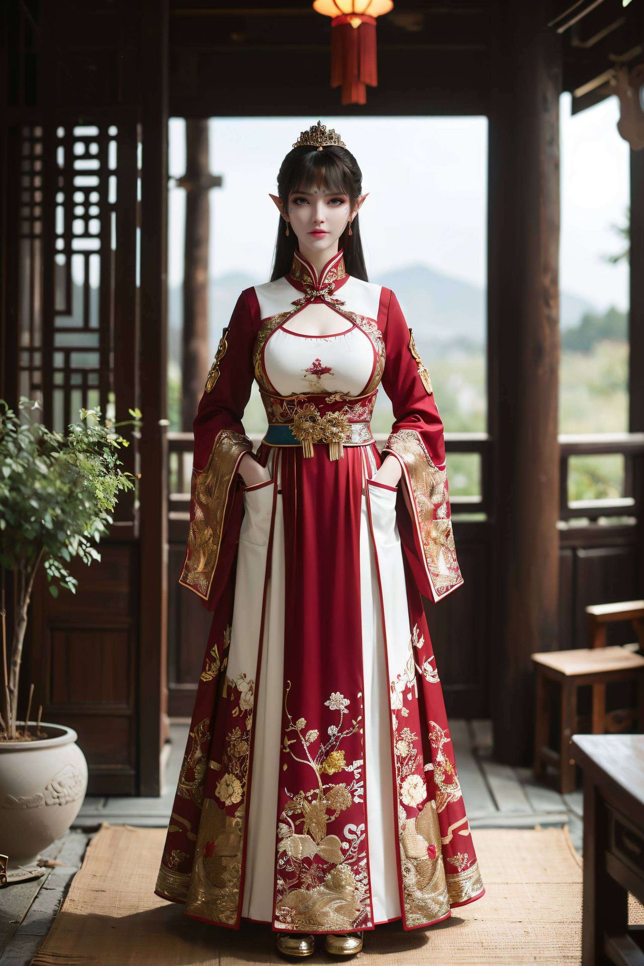 色彩斑斓绘制细腻