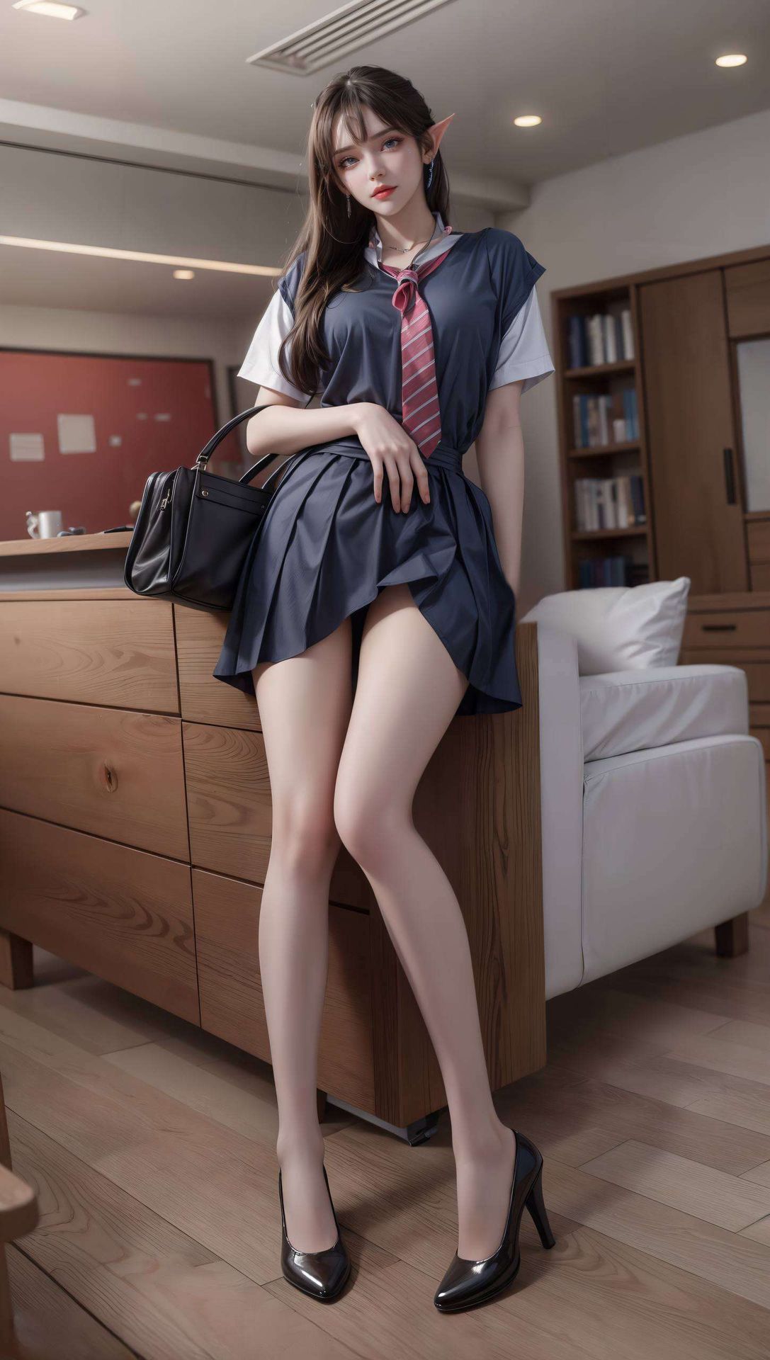 凤清儿头像壁纸AI国漫女神