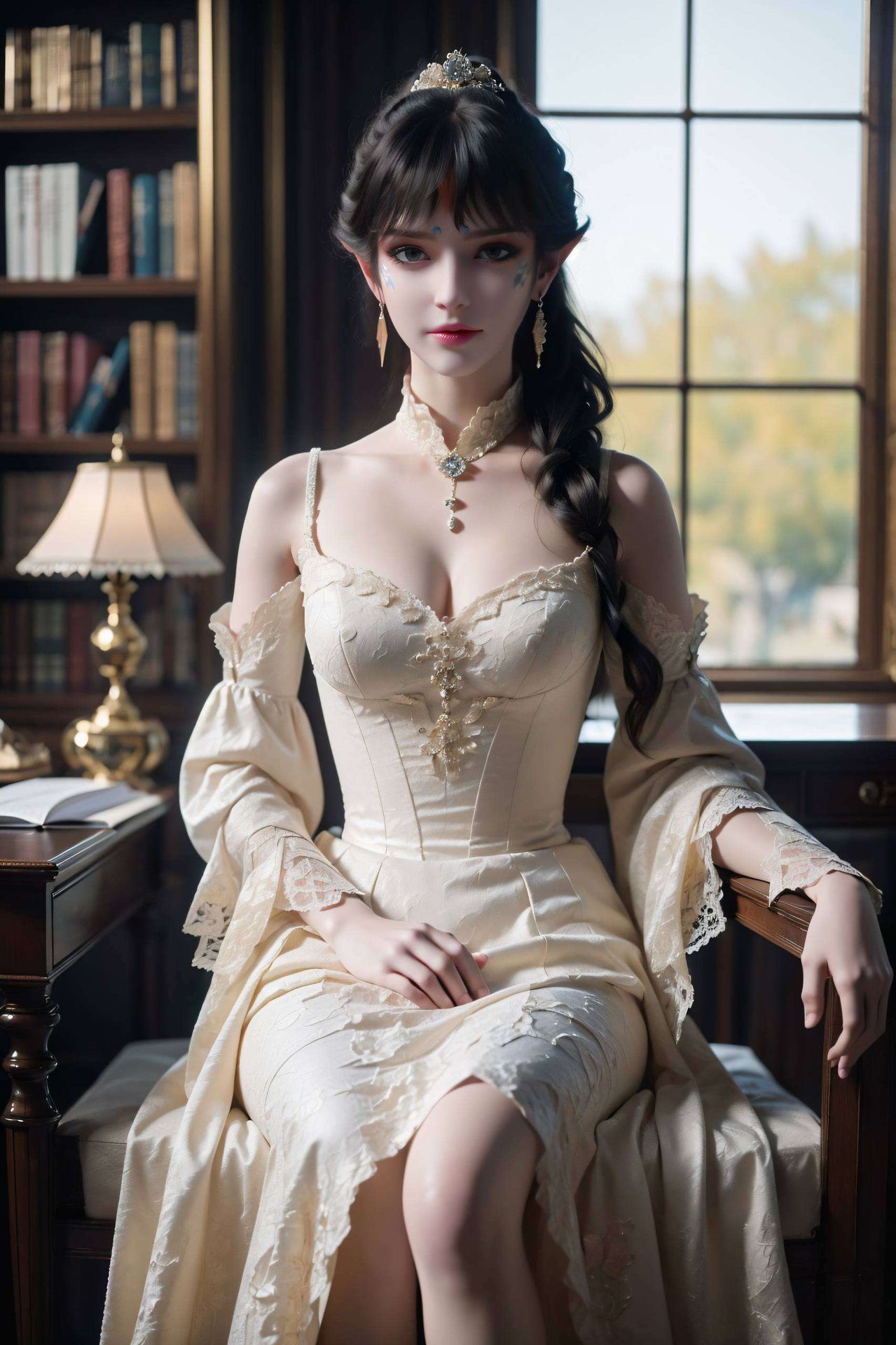 点亮了整个画面梦幻2k高清国漫女神