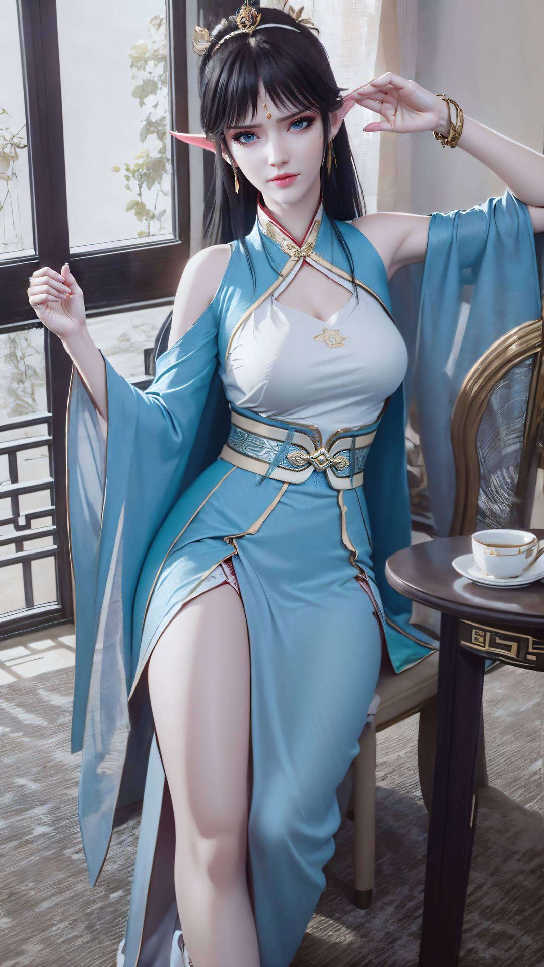 以凤清儿美图壁纸动漫为主题哑光质感