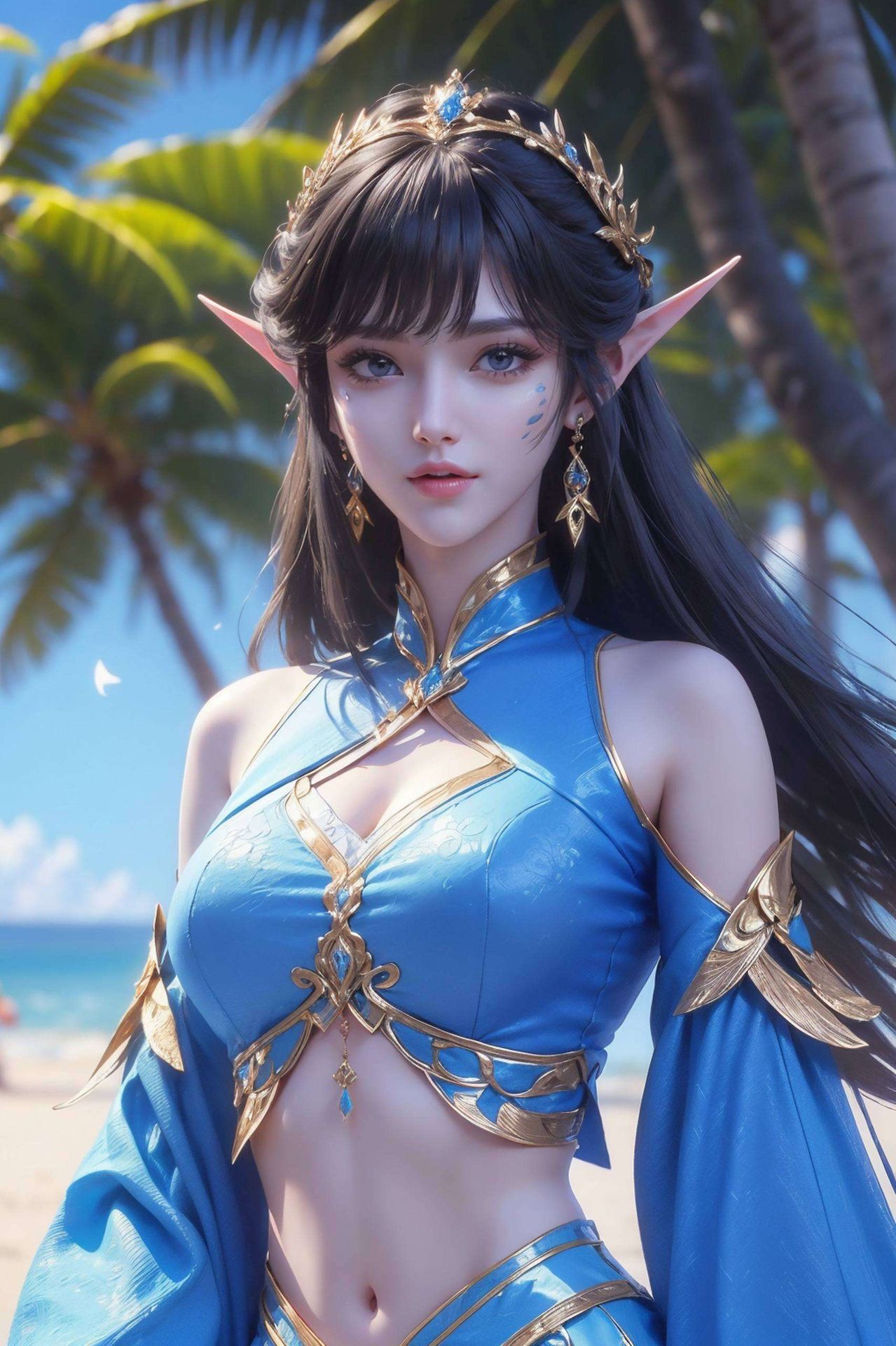 国漫界的紫色女神优雅中藏着力量