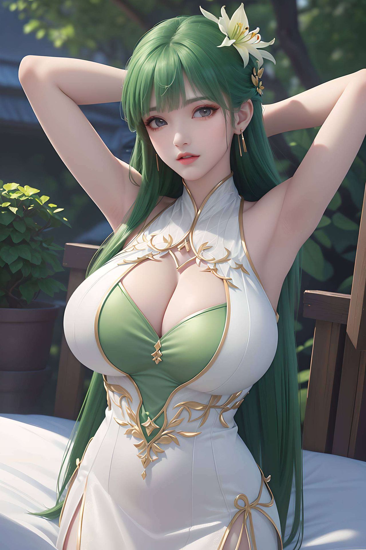 想要为你的电脑桌面增添一抹国漫风情吗？这款以国漫美女芙蕖为主题的动态壁纸都是她灵动身影的舞动