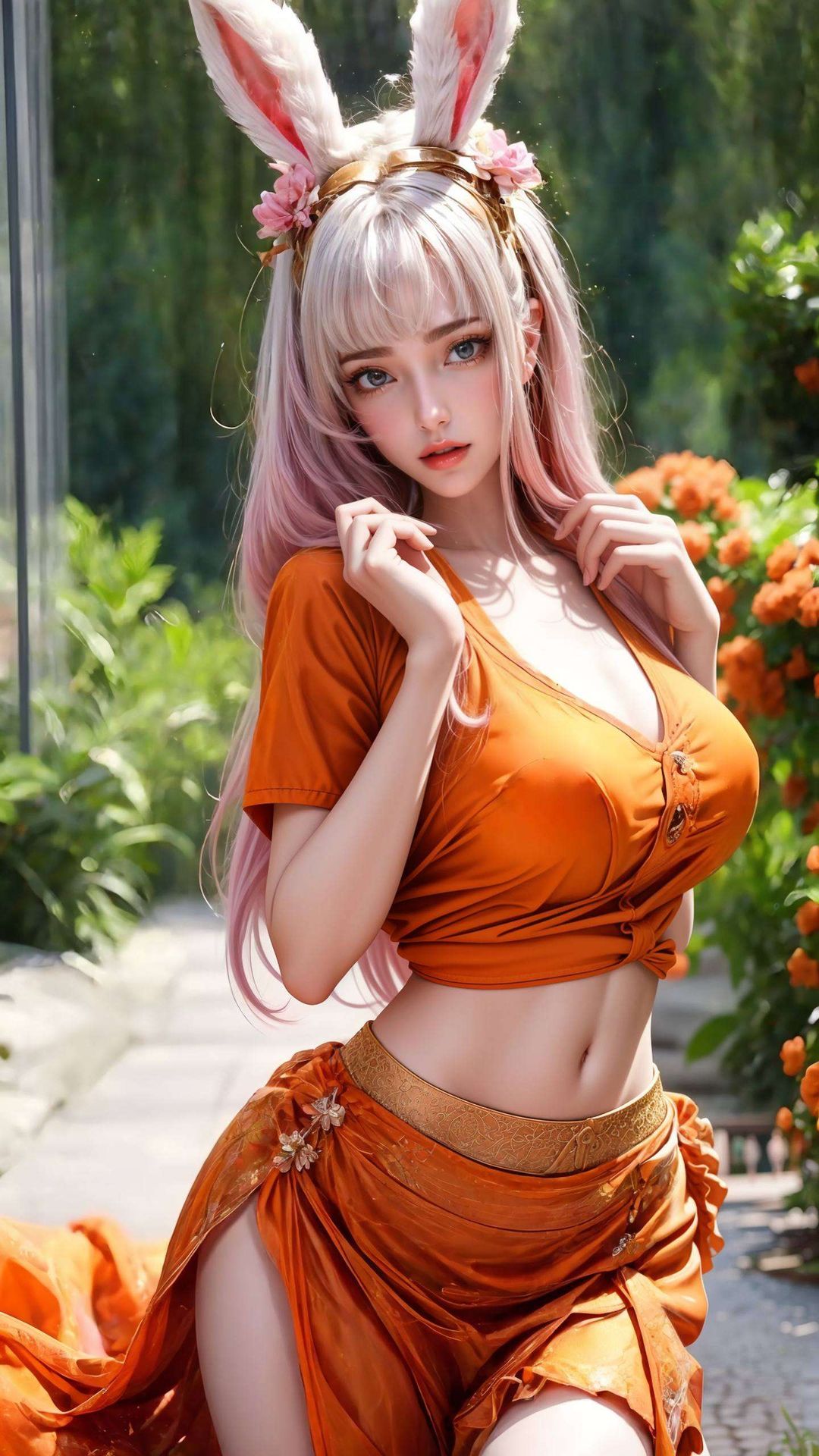 那抹如露水般清透的美在AI国漫美女同人壁纸中绽放光彩