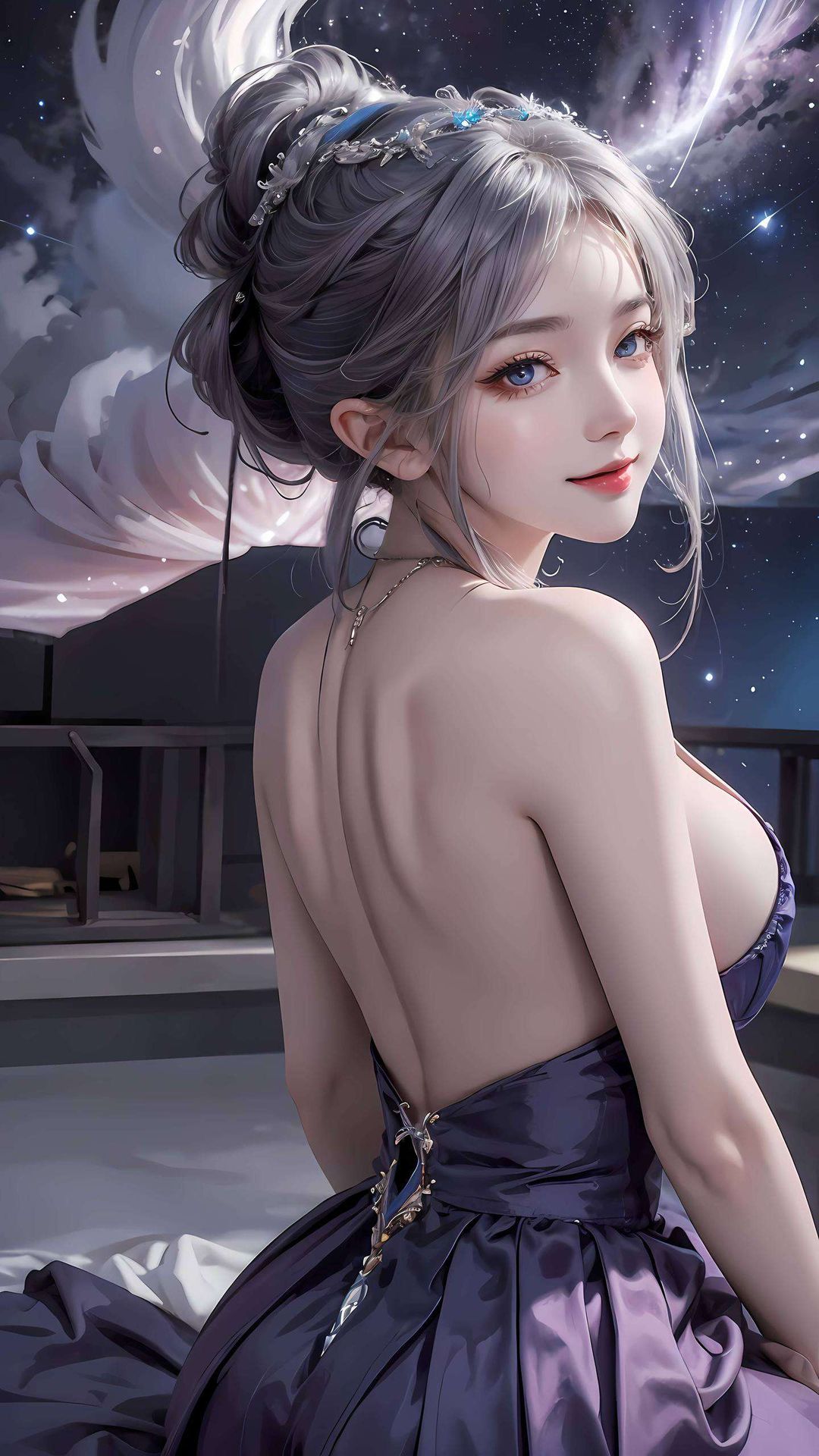 鬼刀海琴烟在此悠然起舞高清AI人物神态素材