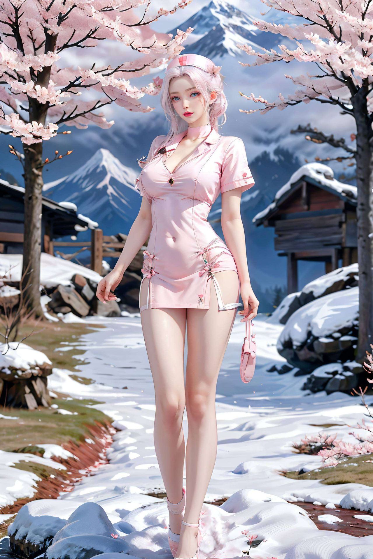 让你的手机壁纸瞬间升级为视觉盛宴这位赛博朋克2k高清国漫的女神