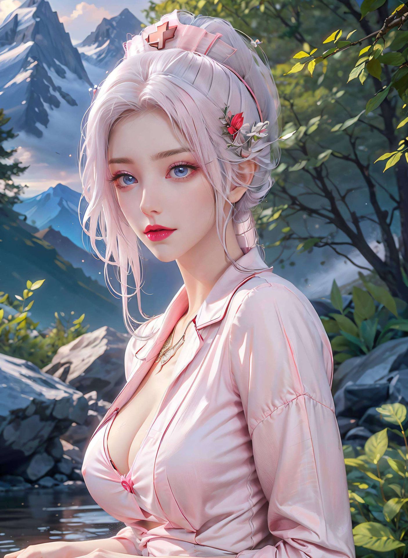 仿佛置身于梦幻的国漫世界为你的桌面带来一抹浪漫柔情