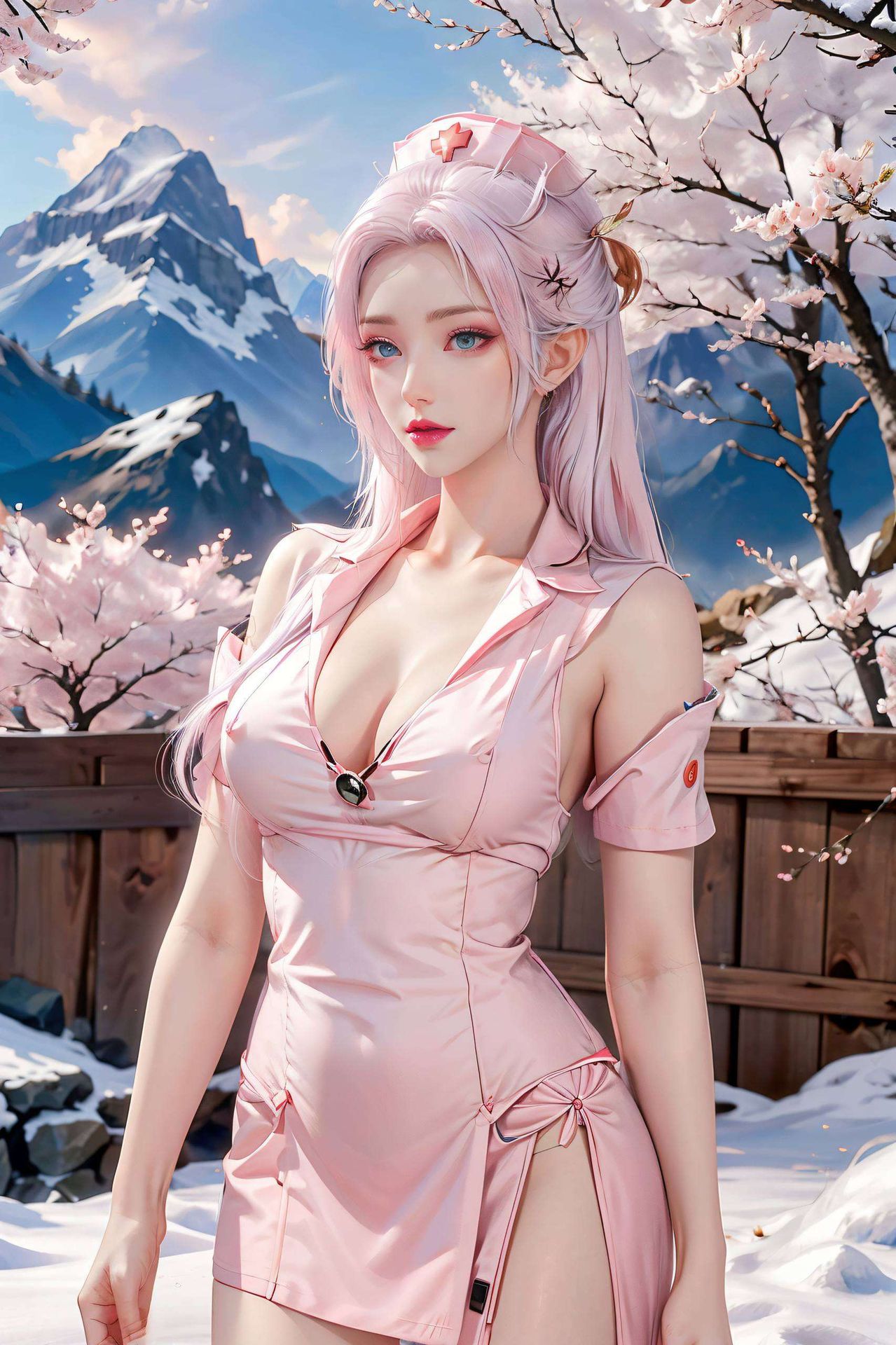 丝绒质感的服装细节为你的电脑桌面增添一抹别样的风采