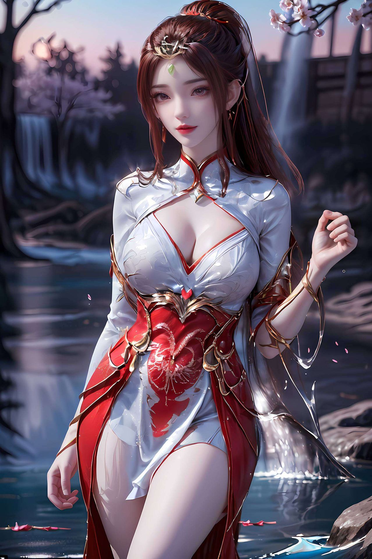 这款国漫女生桌面壁纸独特质感让人眼前一亮