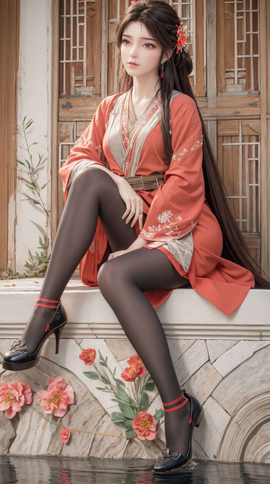 这款以火灵儿为主角的手机壁纸为你的手机增添一抹奇幻色彩