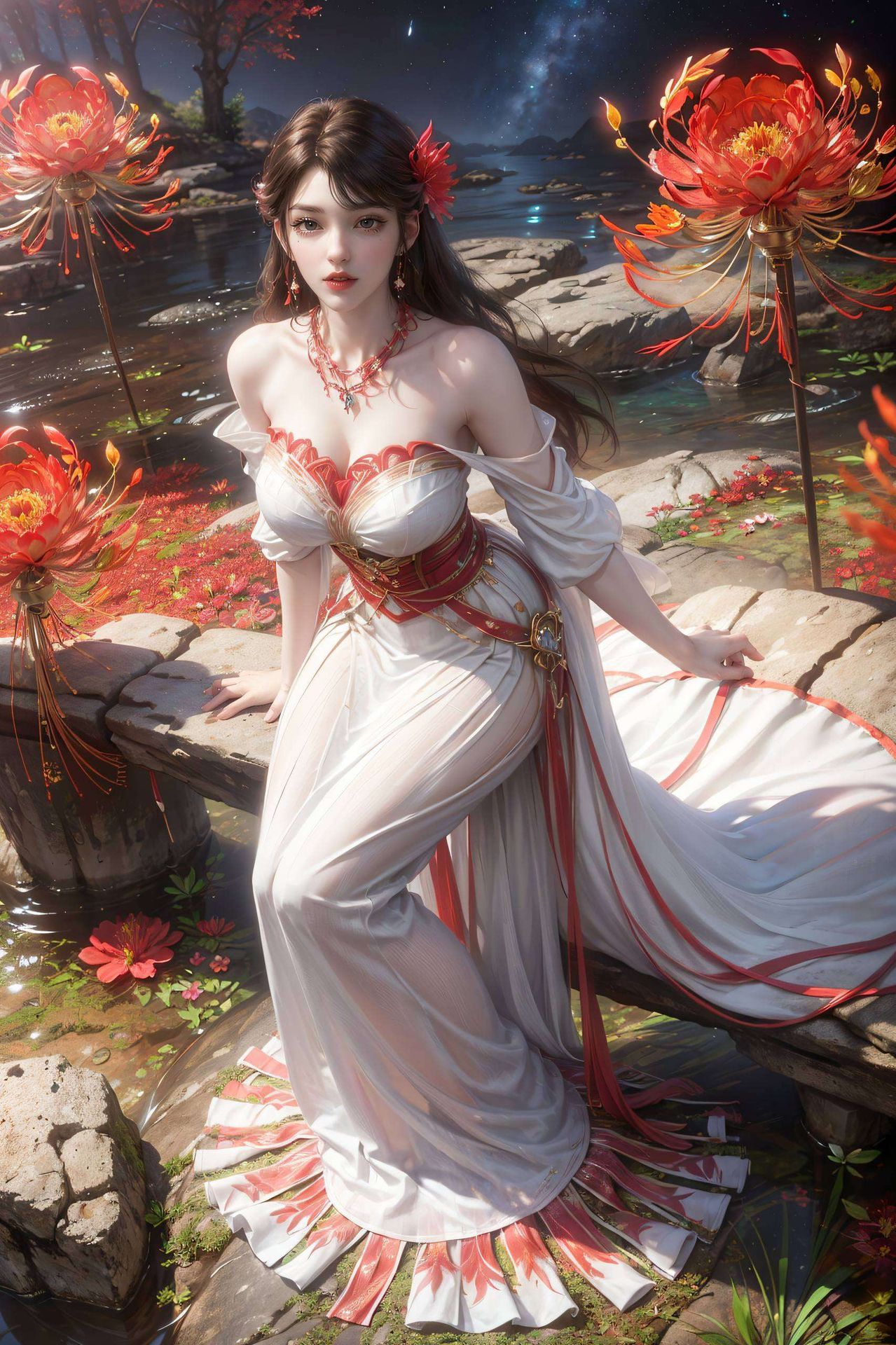 犹如穿梭在奇幻世界火灵儿舞动间