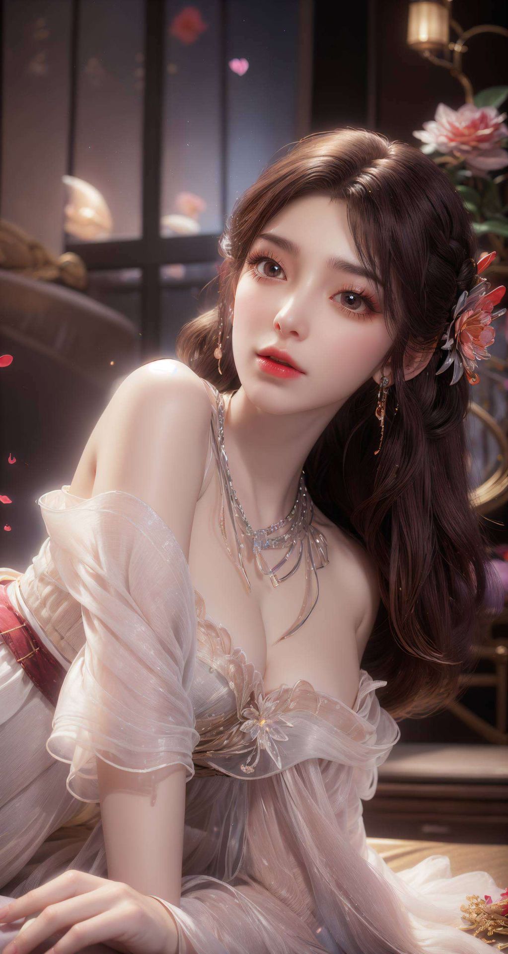 让她的眼神引领你进入梦幻的国漫世界每一次凝视