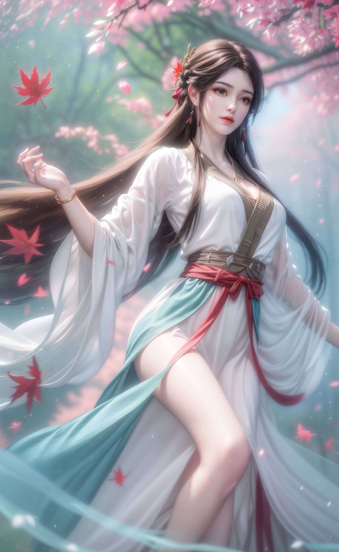 火灵儿新模型壁纸灵动飘逸