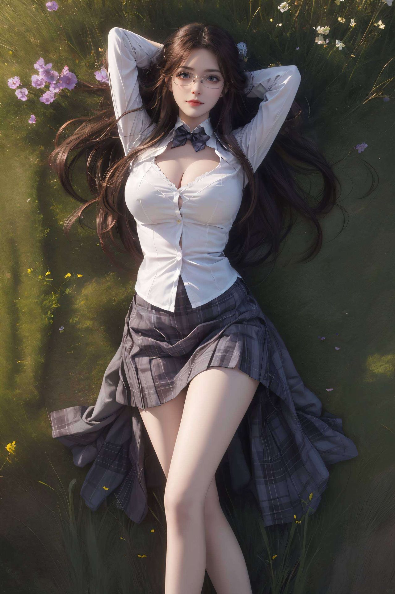 高清画质下这位国漫界的2K高清AI女神