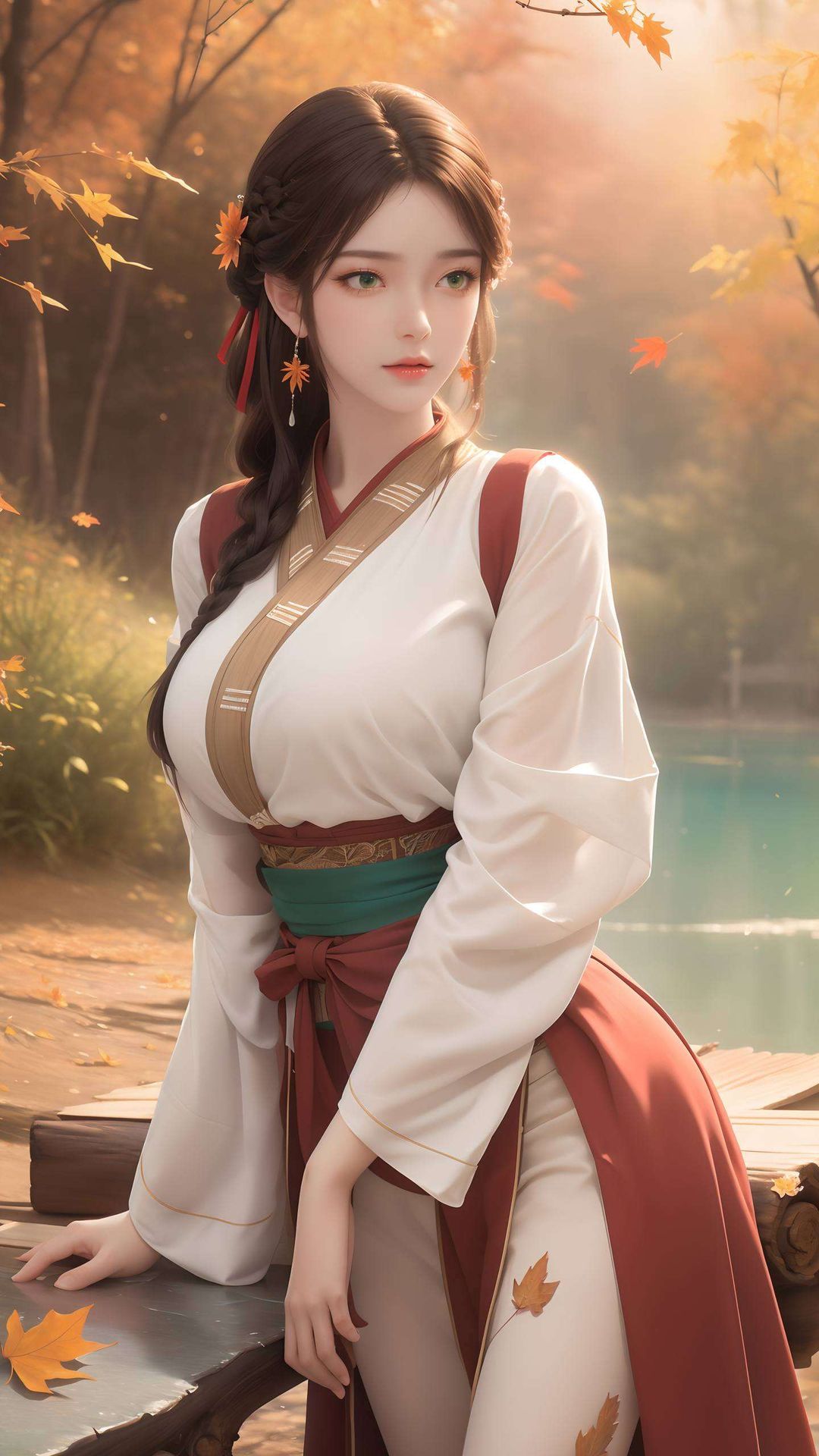 细腻的笔触描绘出她灵动飘逸的韵味为你的手机或电脑带来一抹别样的风情