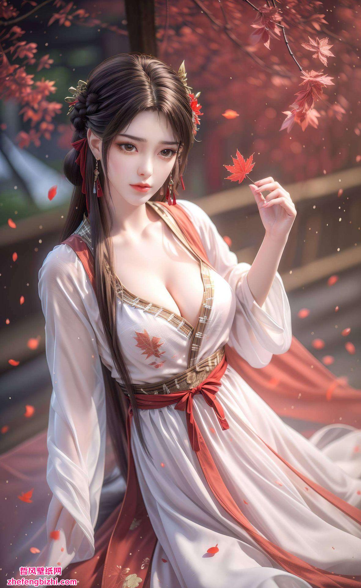 这款AI国漫壁纸细节栩栩如生