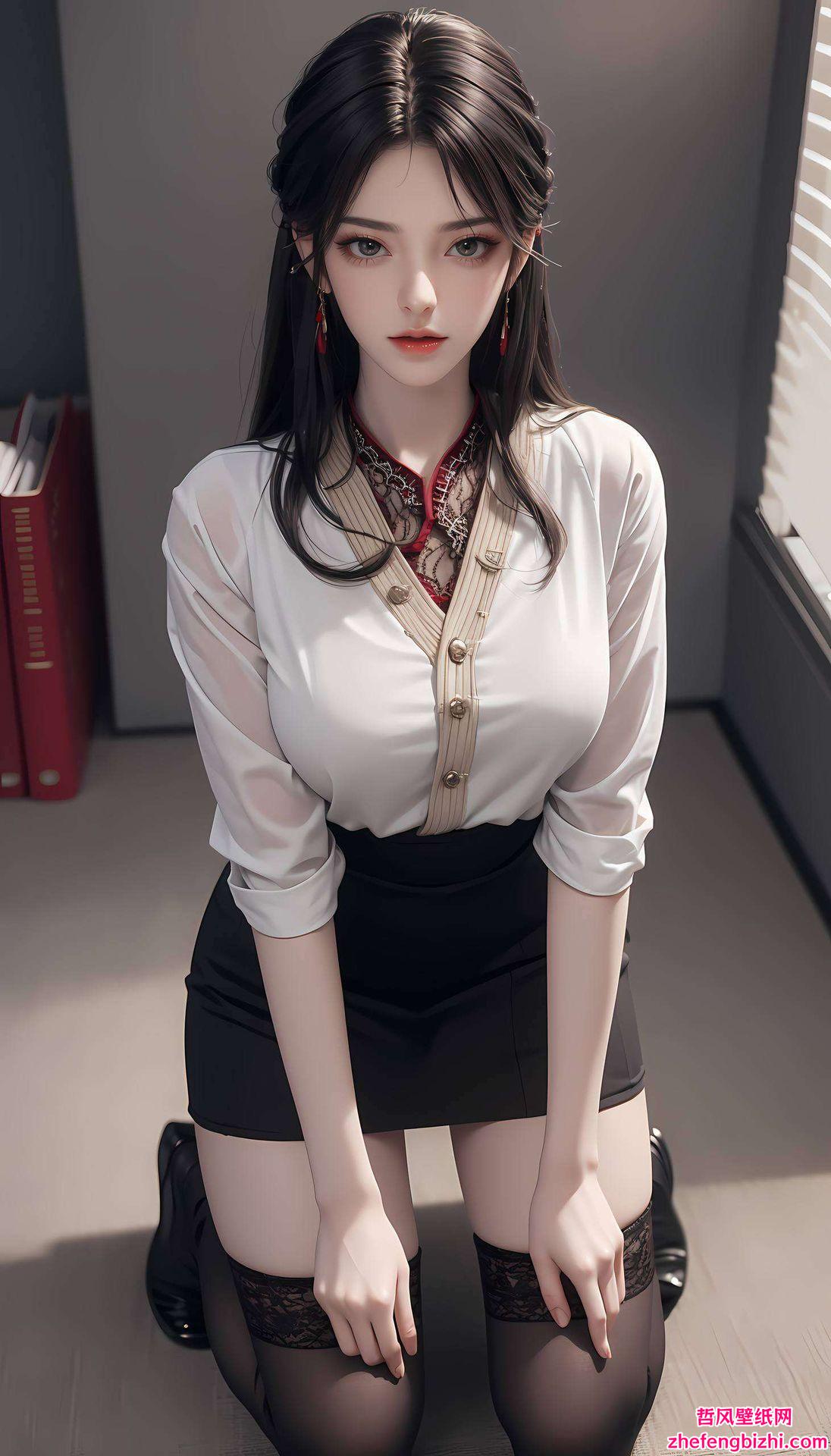 细腻笔触与温柔如水的笑容