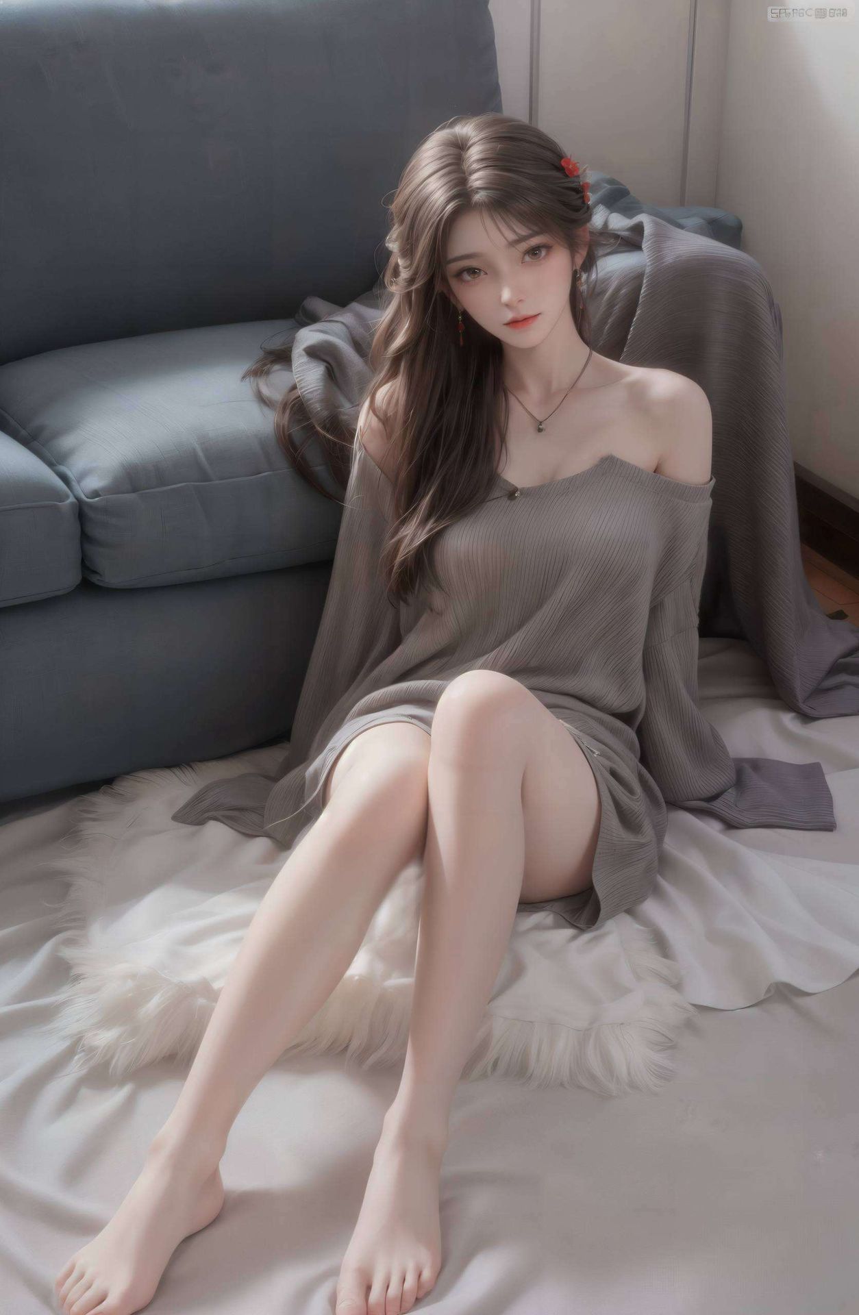 以其唯美精细的笔触这幅宽屏壁纸