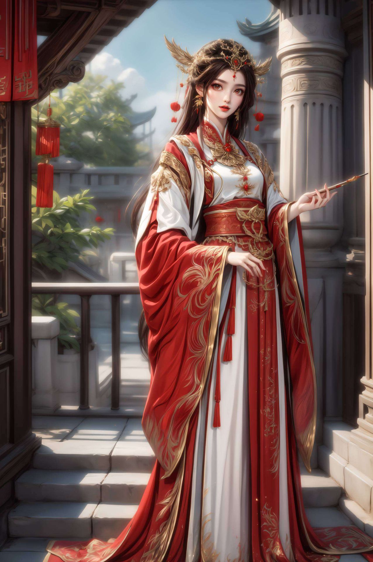 她灵动舞步的韵律1080p高清壁纸